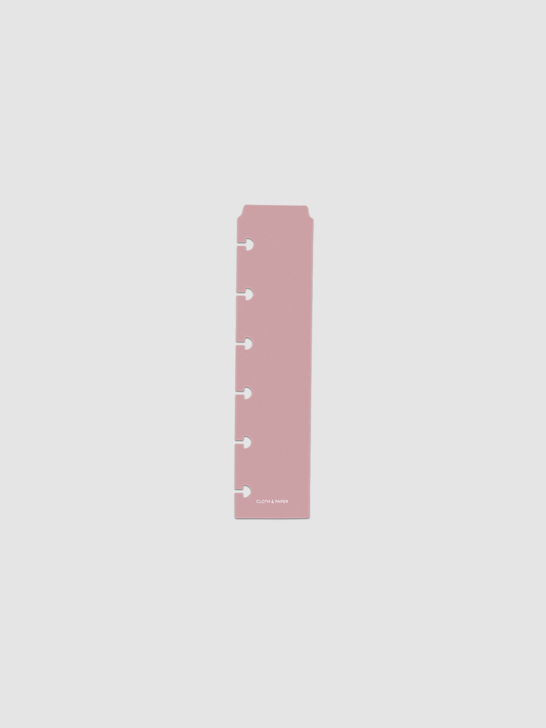 Fig Milk (light pink) Narrow Page Marker for CP Petite planners.