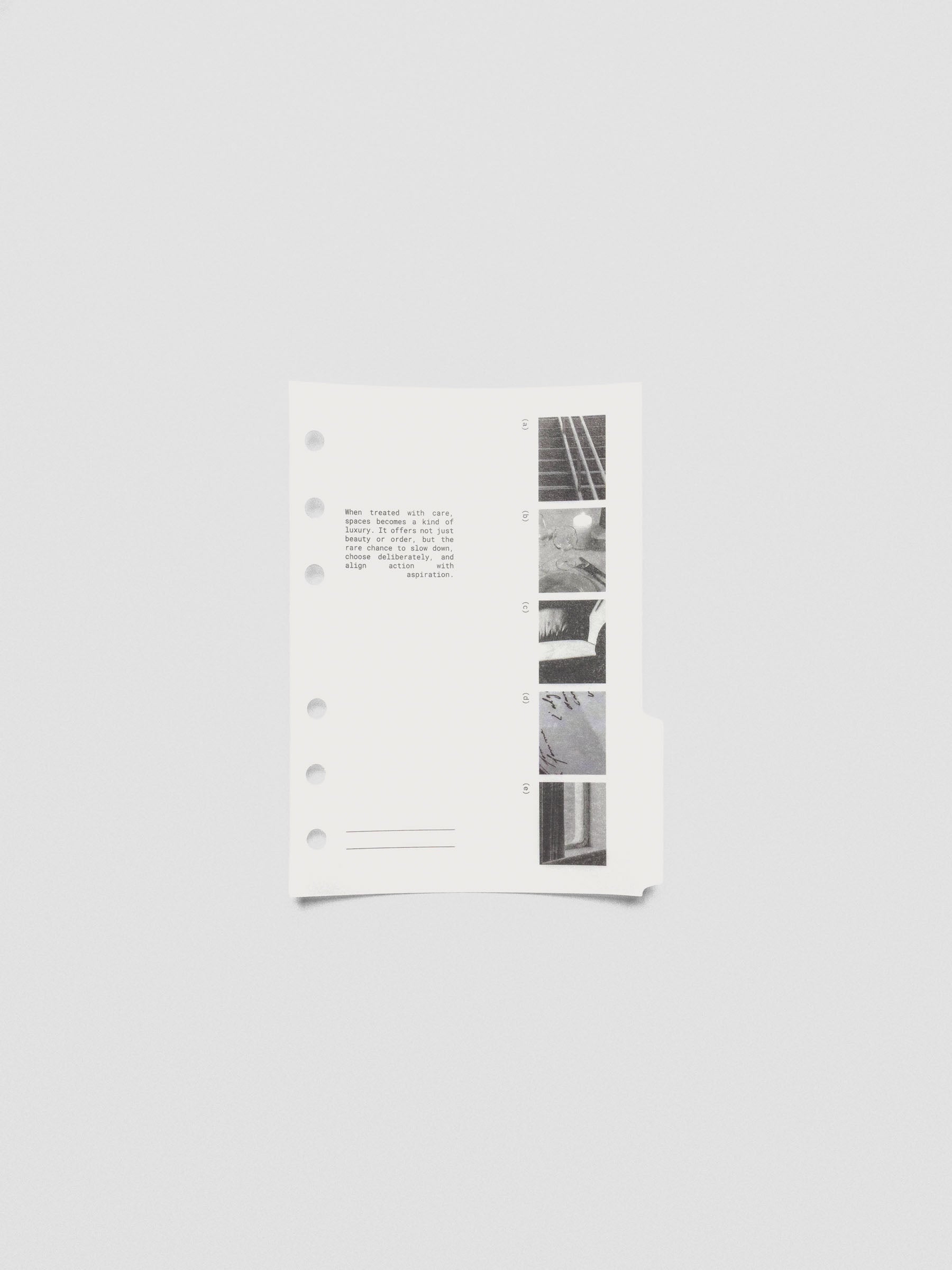 A6 Editorial Vellum Dividers Vol. 2 displayed in a compact planner with translucent layering.