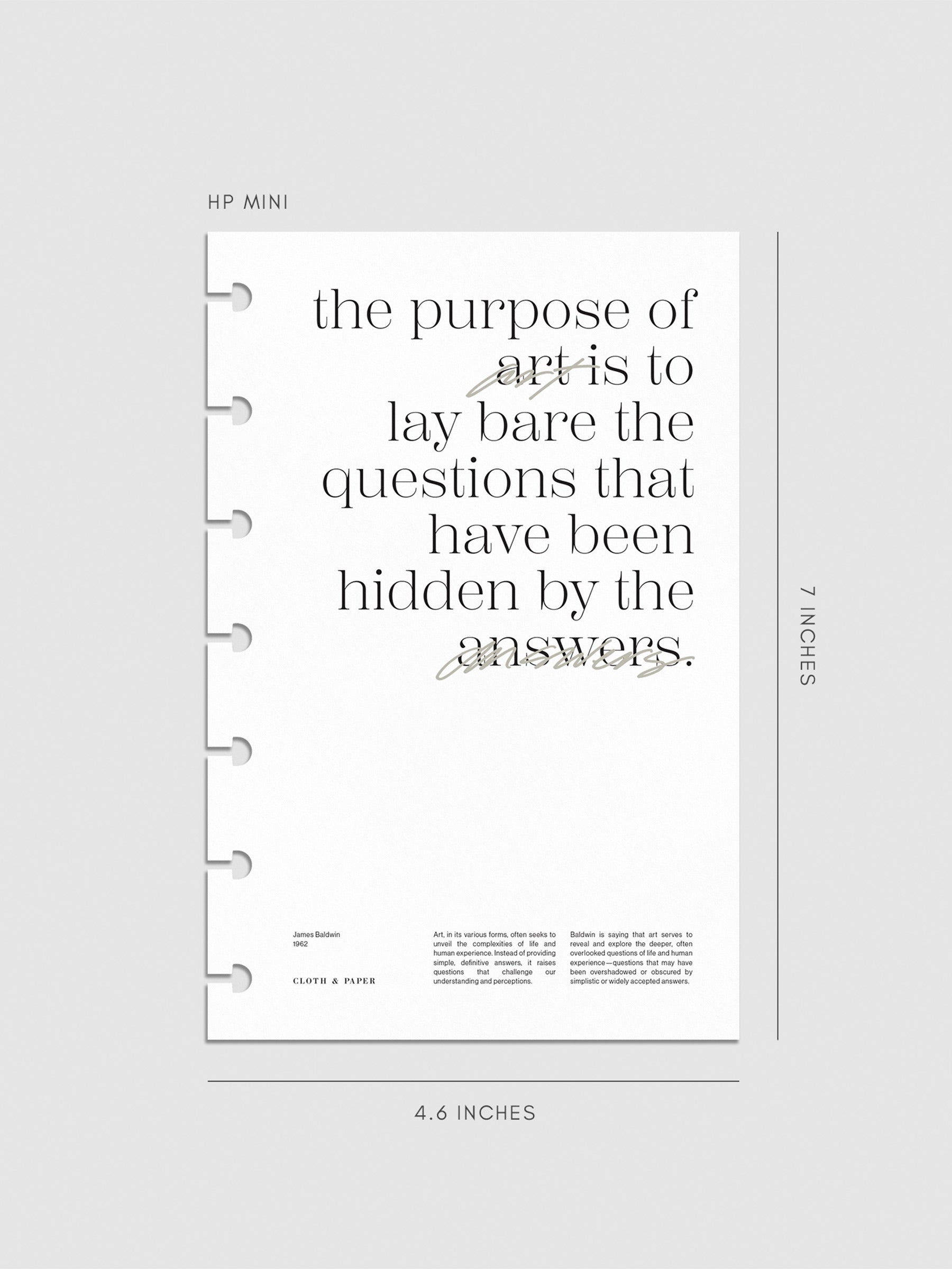 Digital mockup of dashboard in HP Mini.