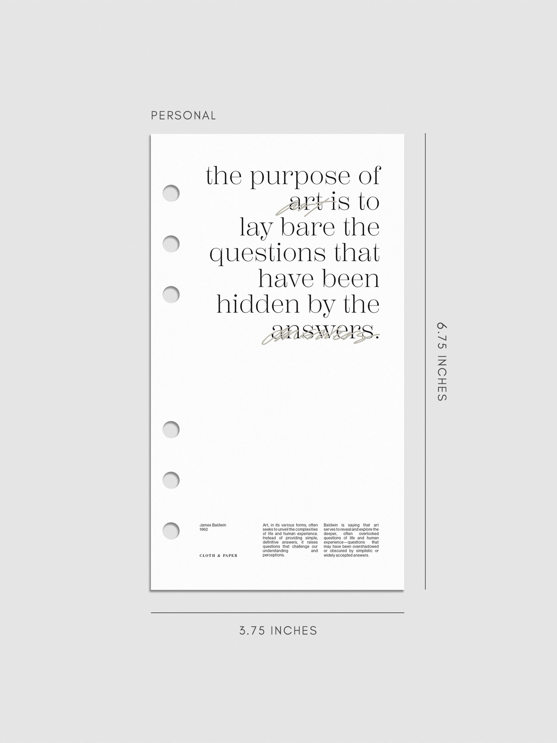 Digital mockup of dashboard in Personal.