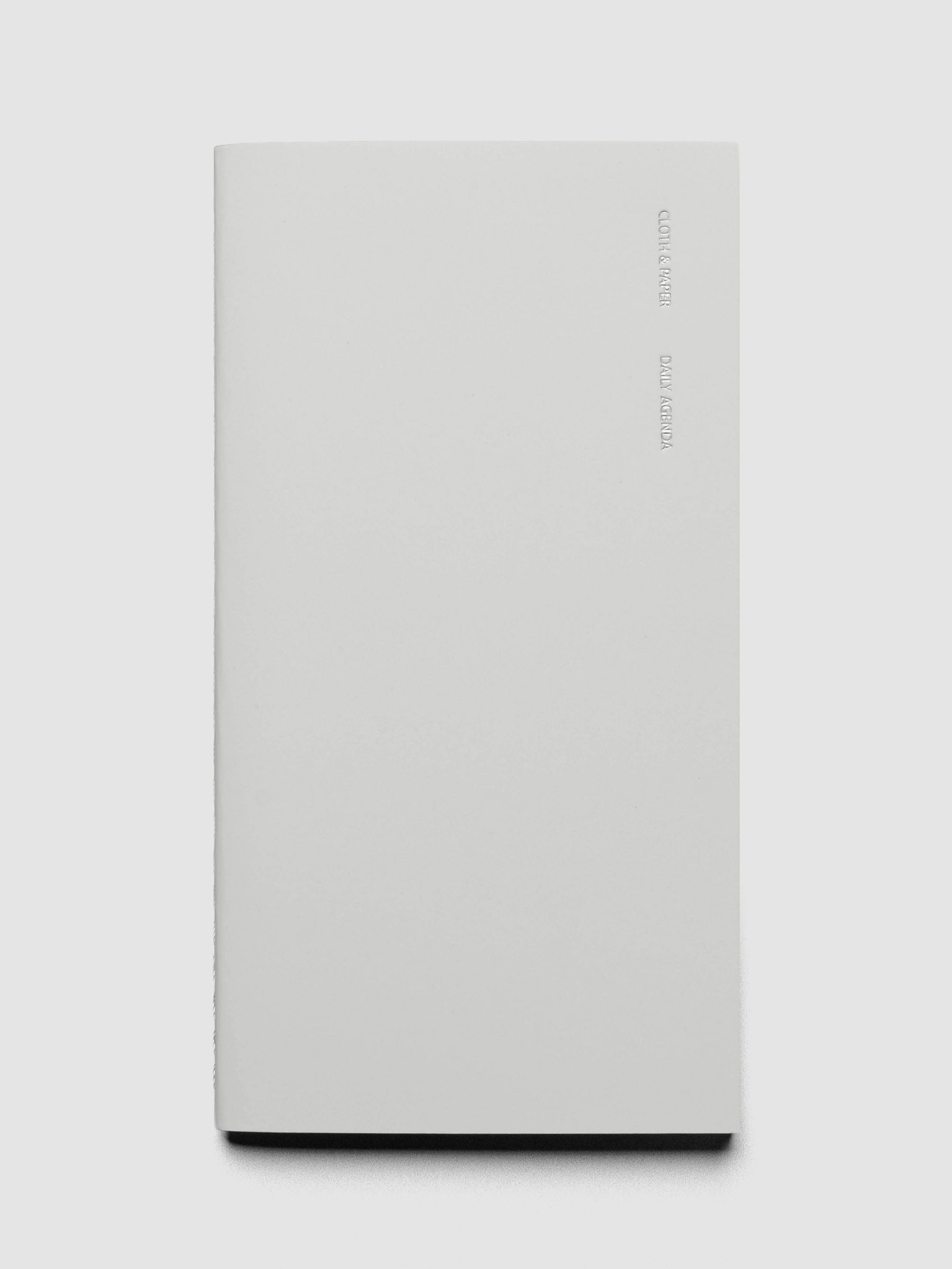 Travel Notebook | Pocket Plus | Aspen | Daily Agenda shown closed against a neutral background.