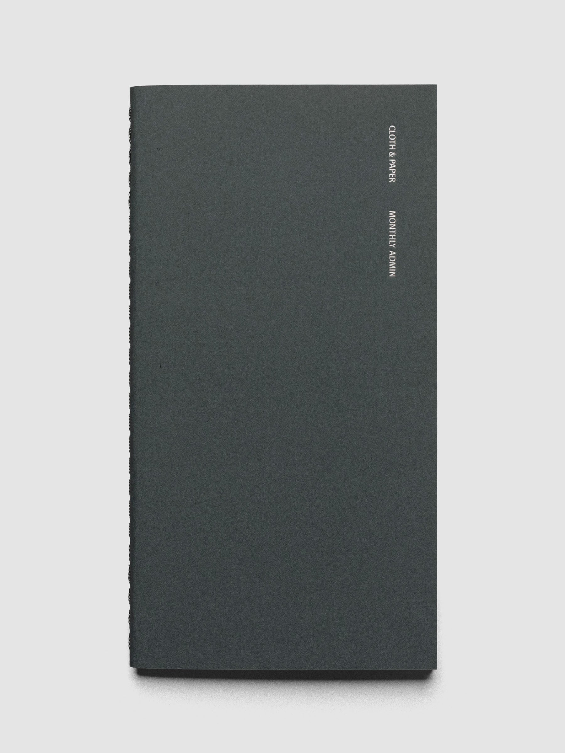 Travel Notebook | Pocket Plus | Lagoon | Monthly Admin shown closed against a neutral background.