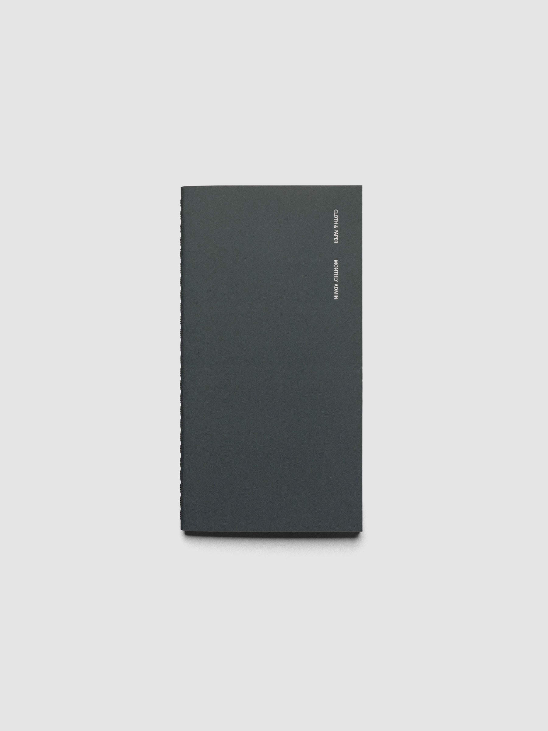 Travel Notebook | Pocket Plus | Lagoon | Monthly Admin shown closed against a neutral background.