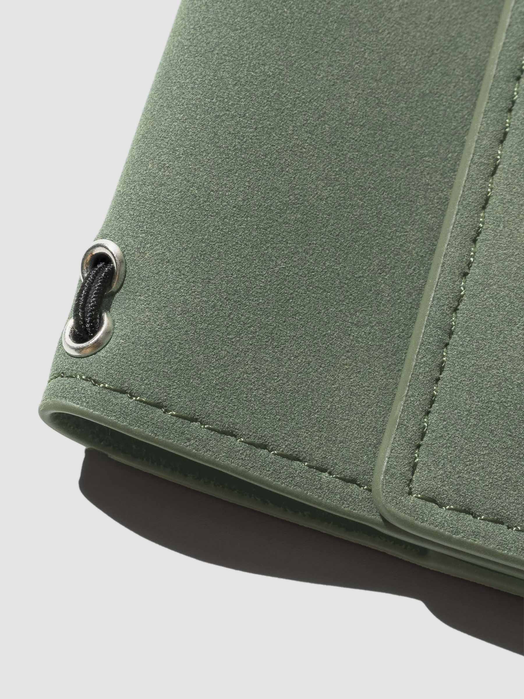 Closeup of cover on a neutral background.