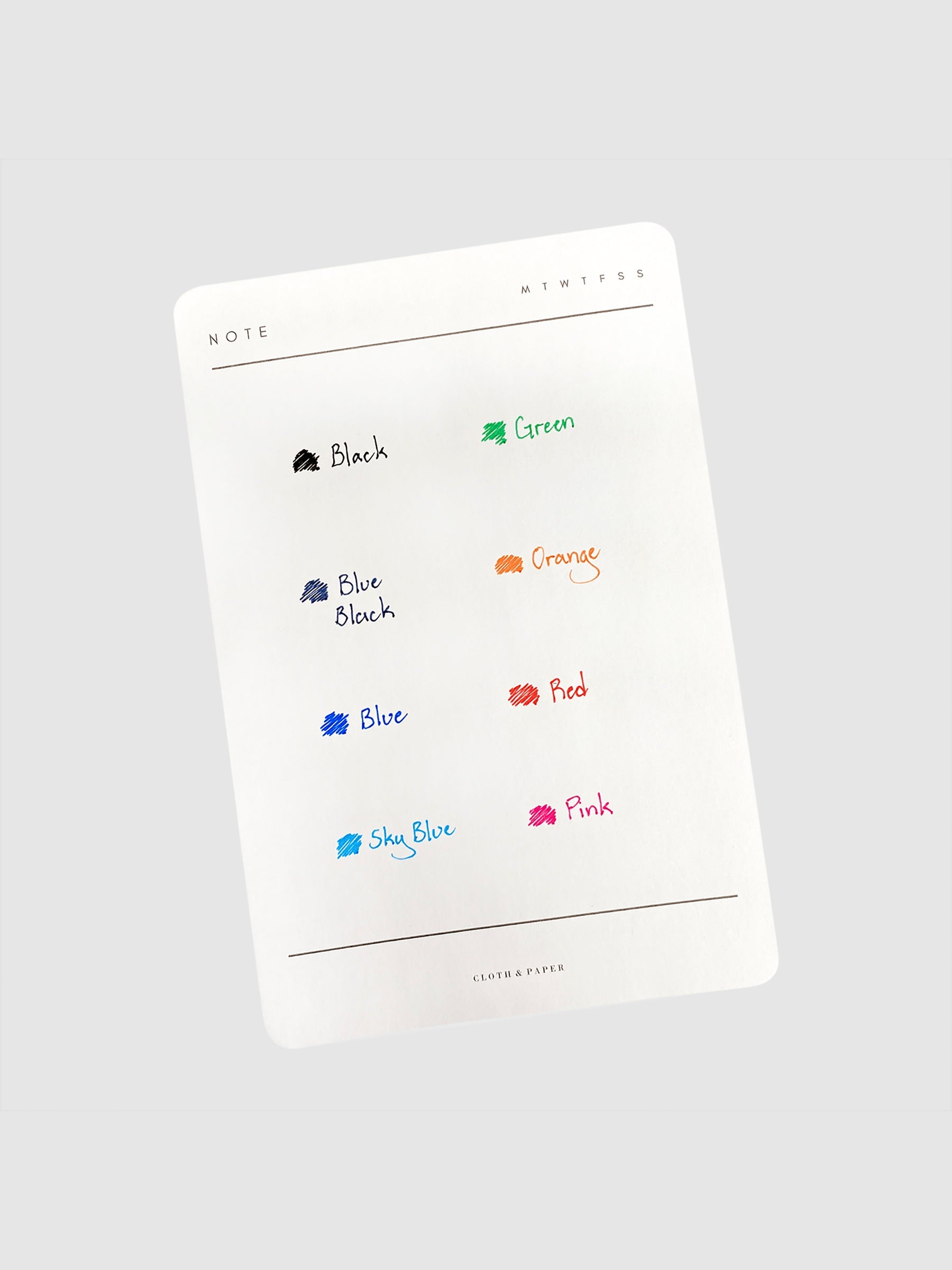 Uni One Gel Pen | Black 0.5mm | Black Barrel | Cloth & Paper