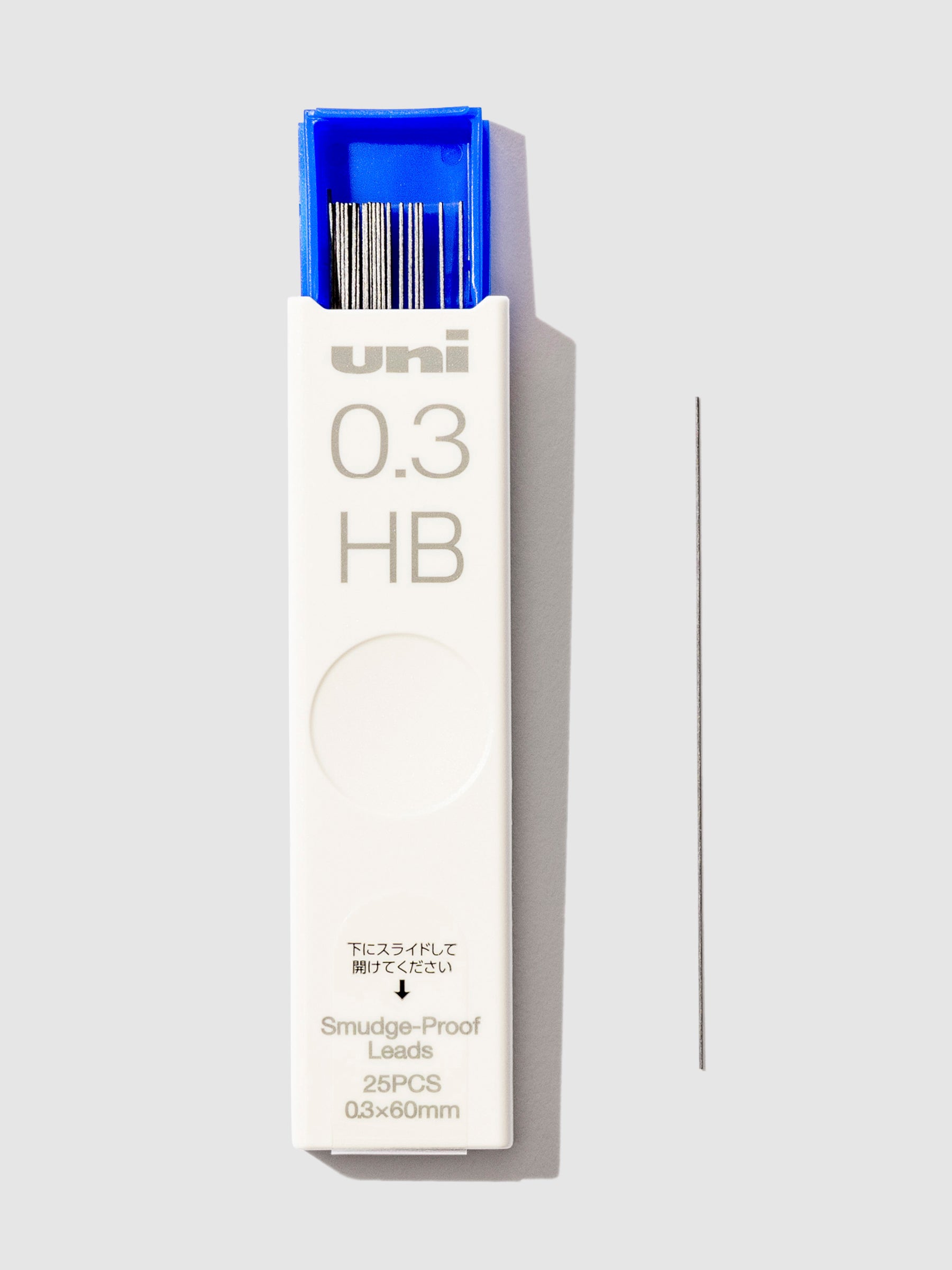 0.3 mm lead case displayed opened on a neutral background.