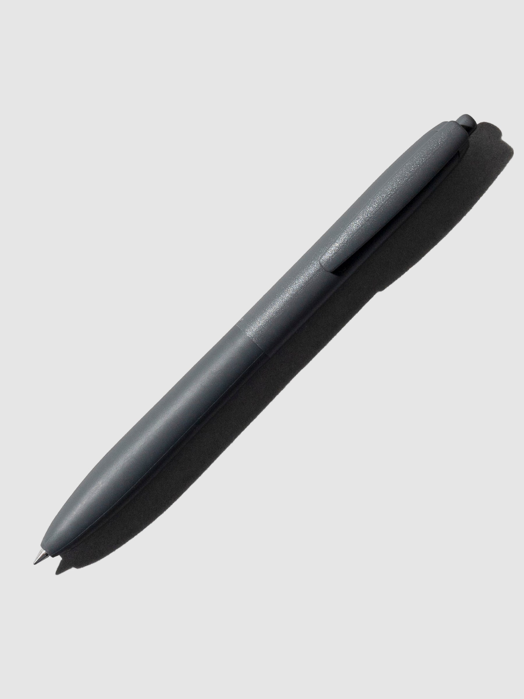 Image shows the Uni-ball Jetstream LiteTouch Gel Pen in Off Black.