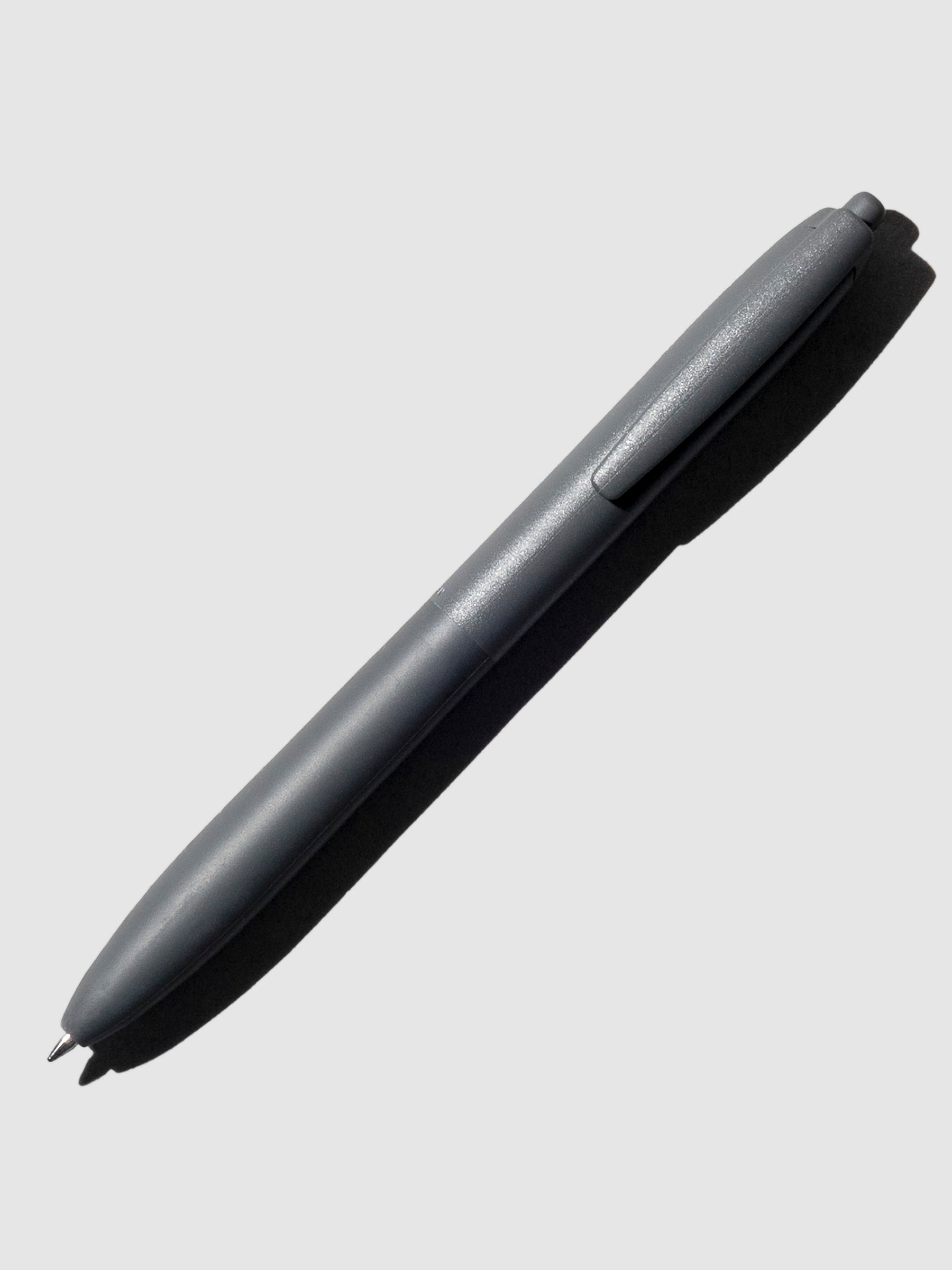Image shows the Uni-ball Jetstream Lite Touch Gel Pen in Off Black.