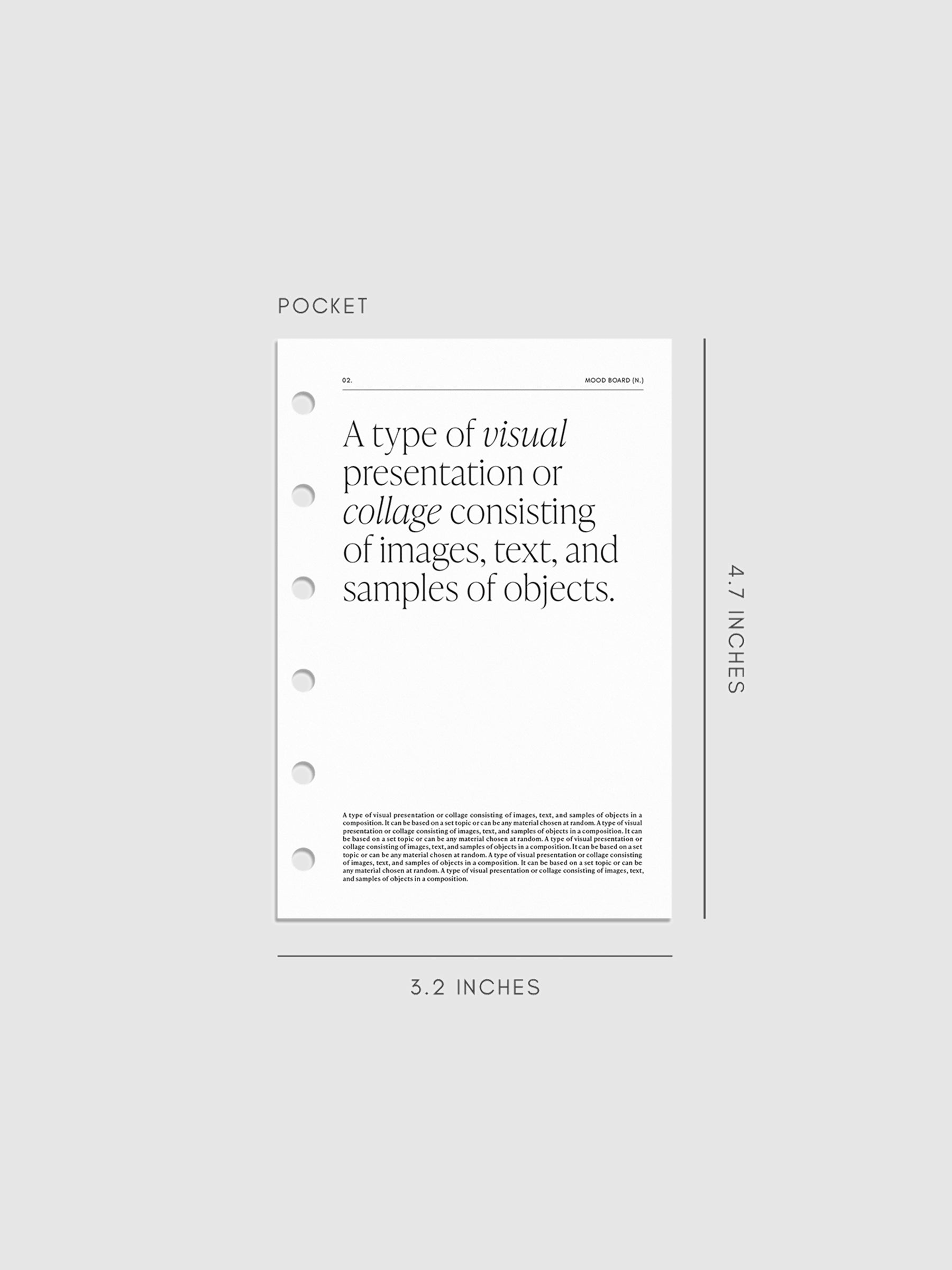 Digital mockup of dashboard in Pocket sizing.