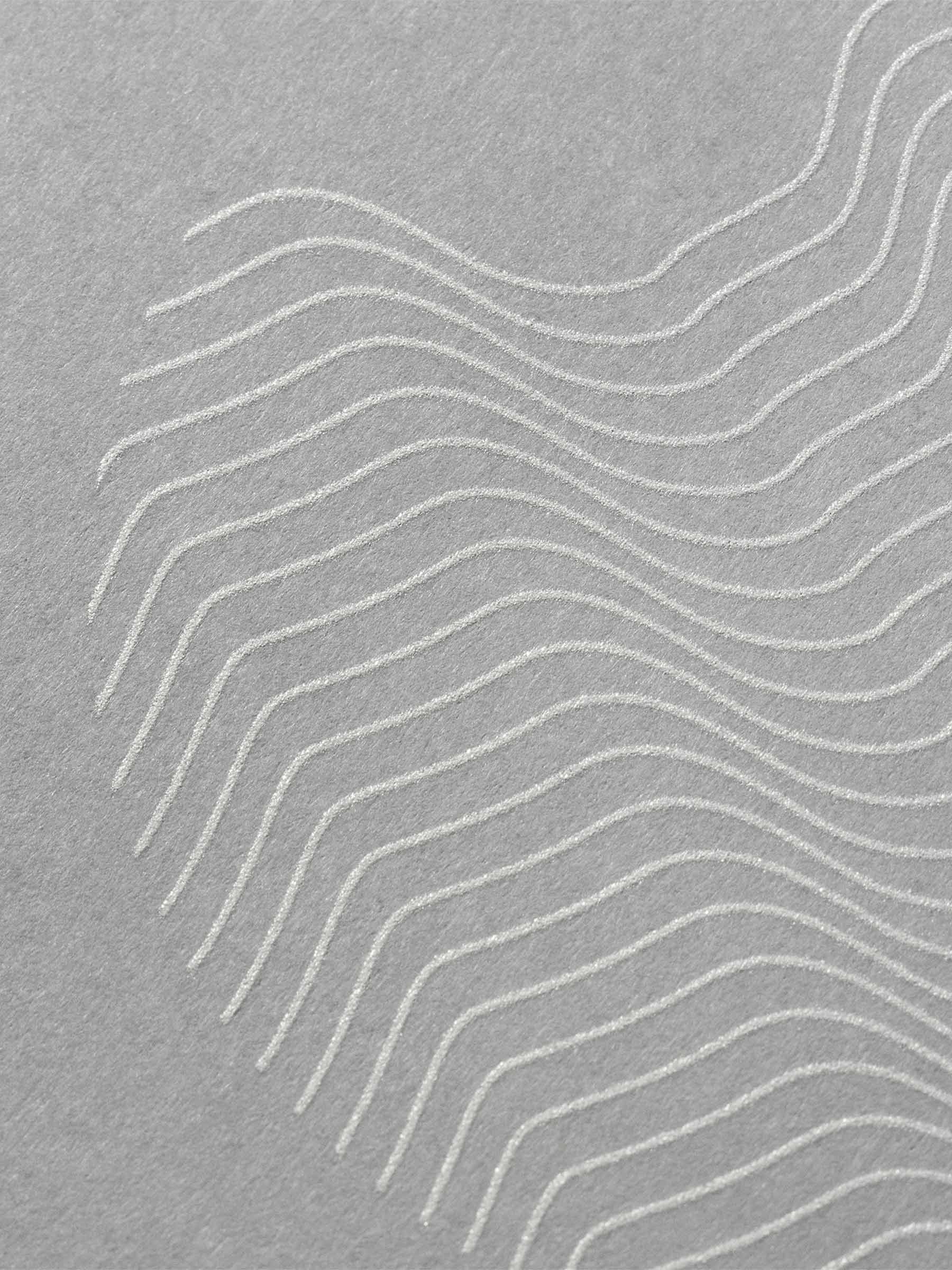 Closeup of the texture on the dashboard.