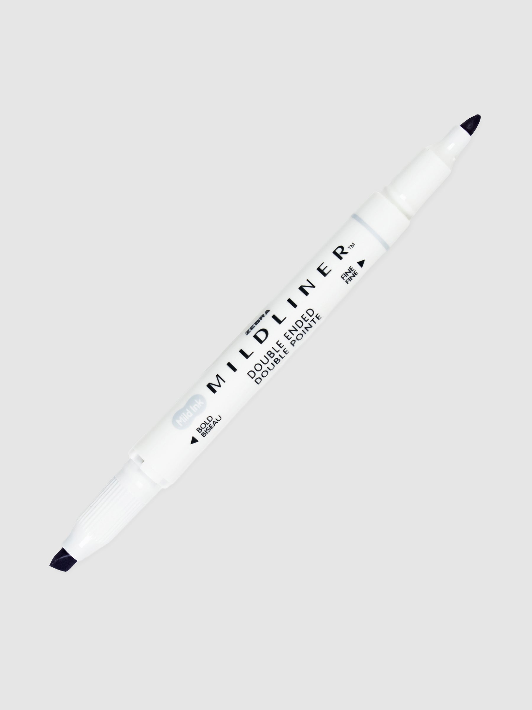 Cool Gray Zebra Mildliner Dual Tip Highlighter