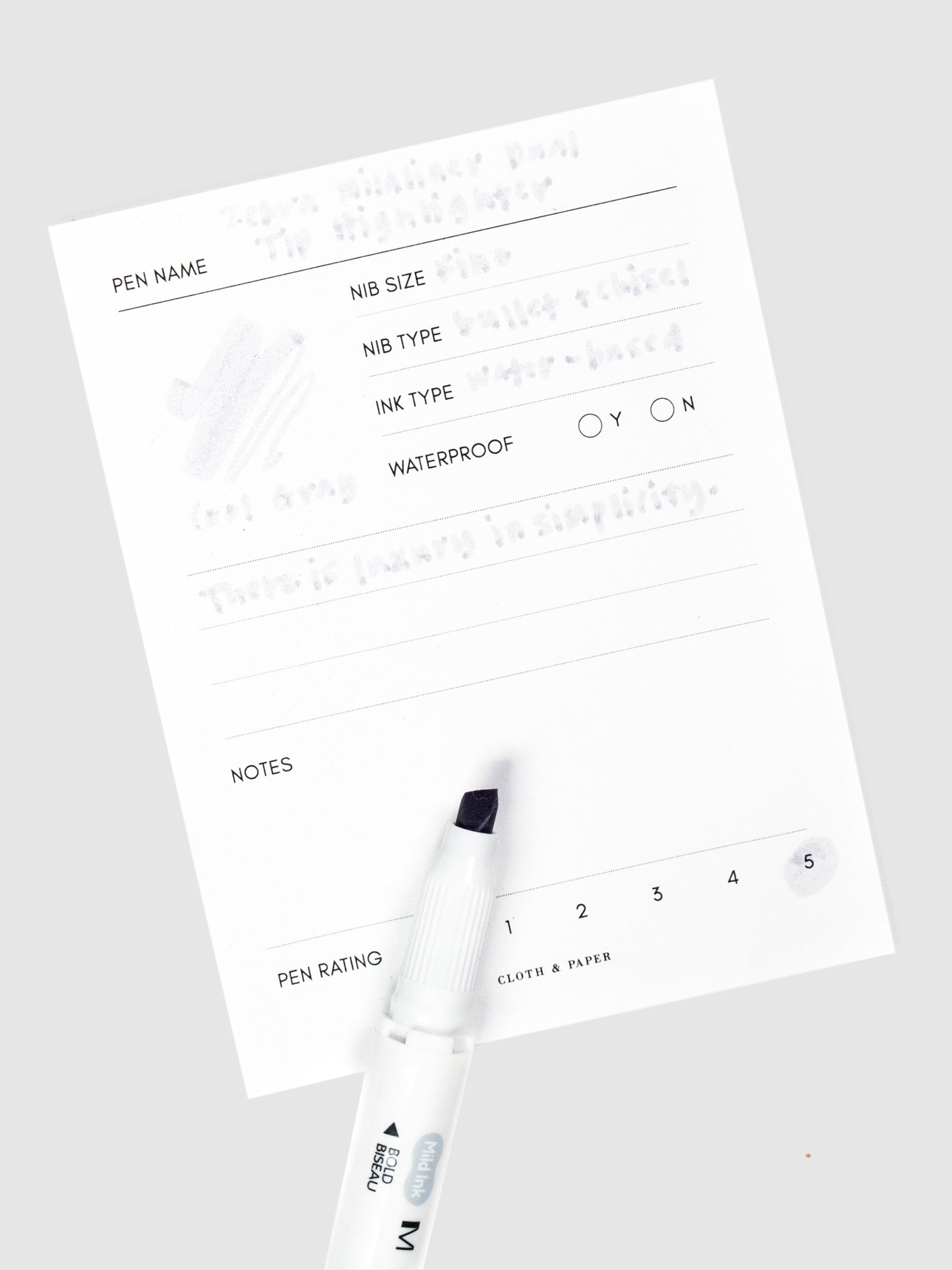 Cool Gray Zebra Mildliner Dual Tip Highlighter