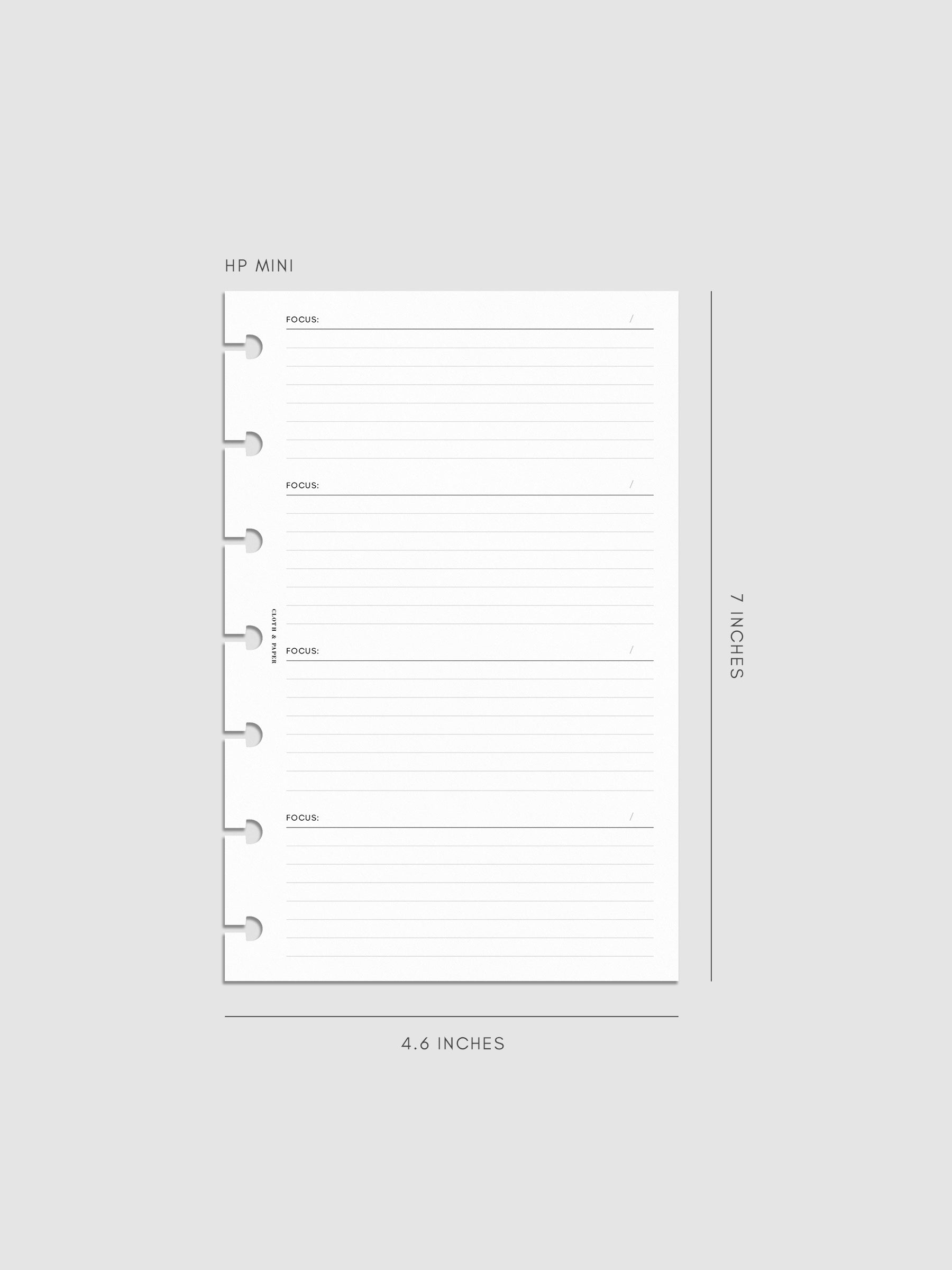 Digital mockup of insert in HP Mini.