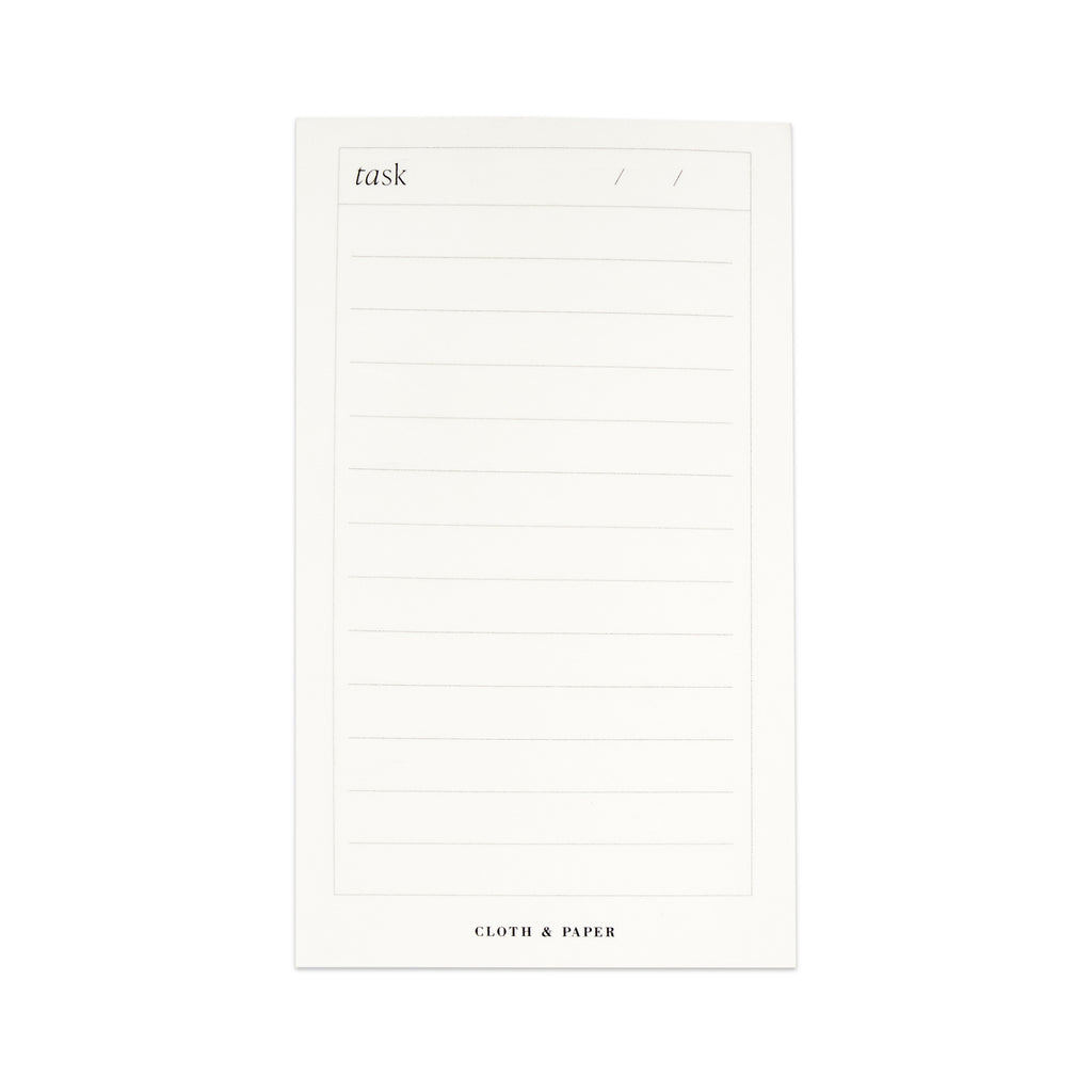 Mini Task Notepad against a white background.