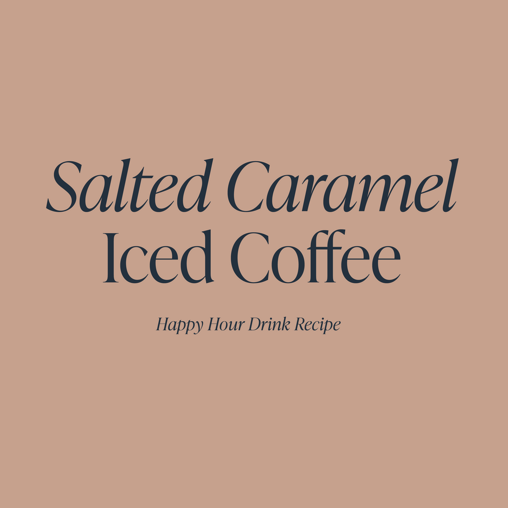 Salted Caramel Iced Coffee
