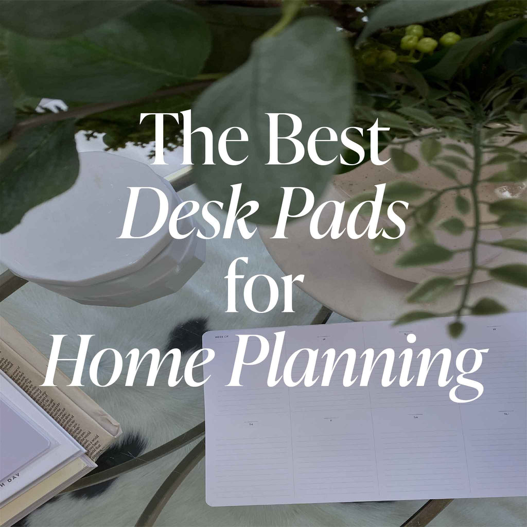 The Best Desk Pads for Home Planning