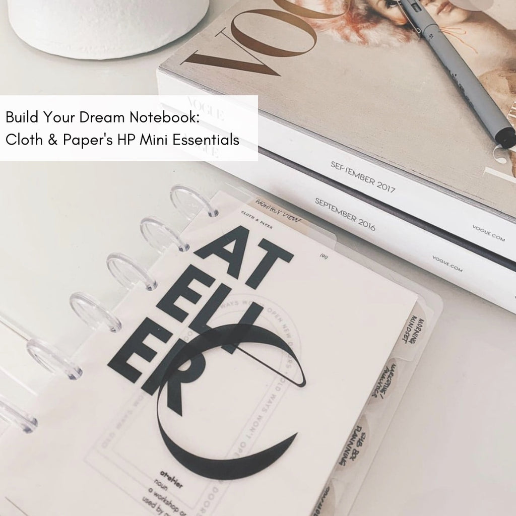 Build Your Dream Notebook: Cloth & Paper's HP Mini Essentials
