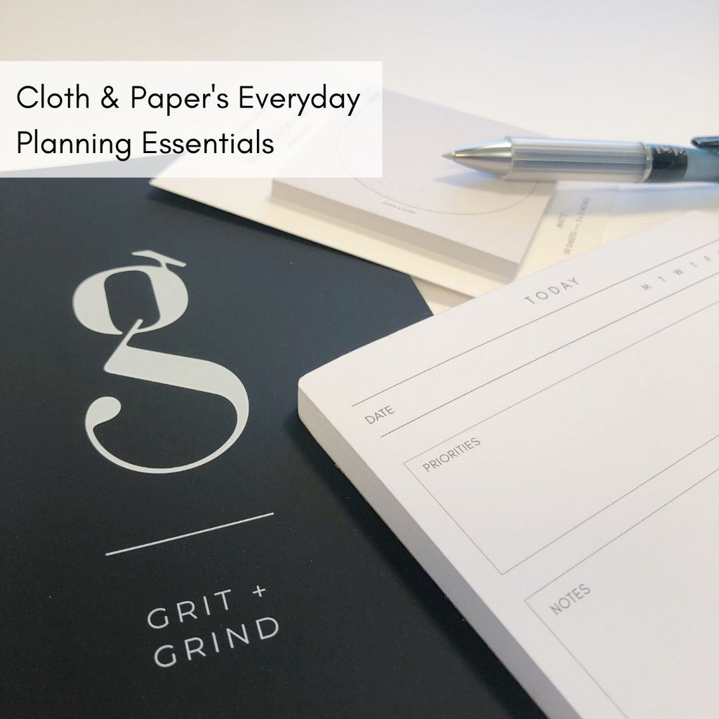 Cloth & Paper's Everyday Planning Essentials