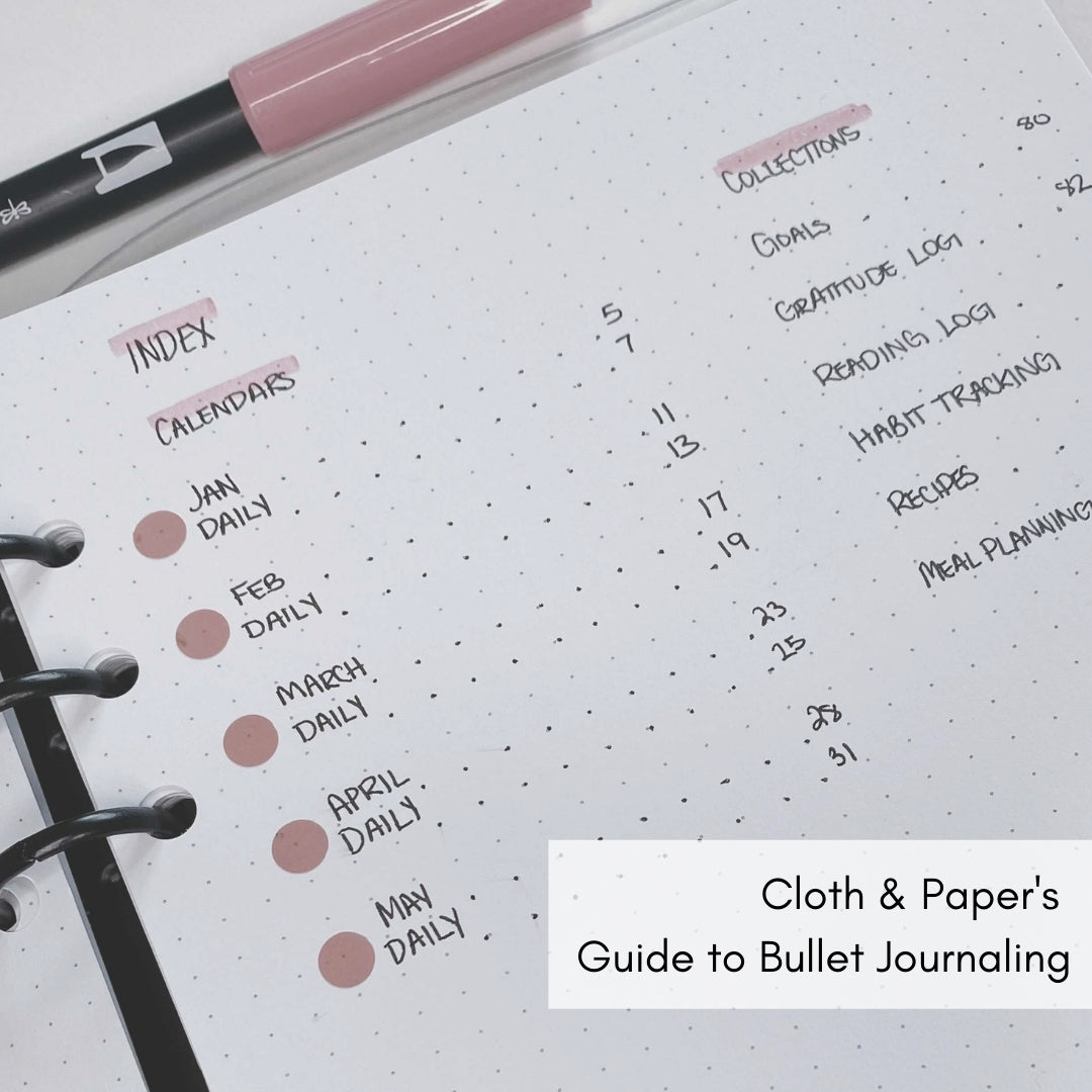 Bullet Journal Supplies for Beginners - The House of Plaidfuzz