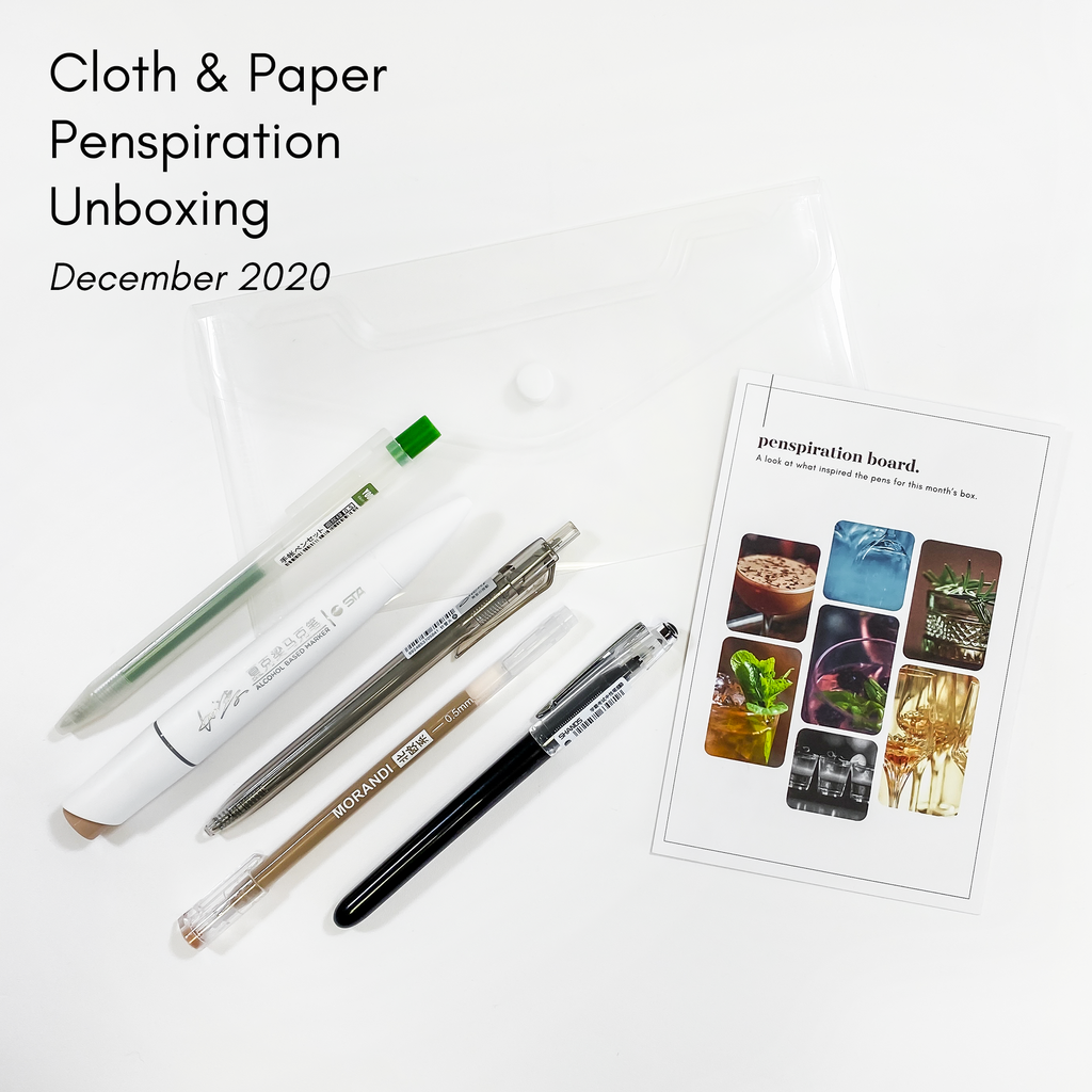 December 2020 | Cloth & Paper Penspiration Unboxing