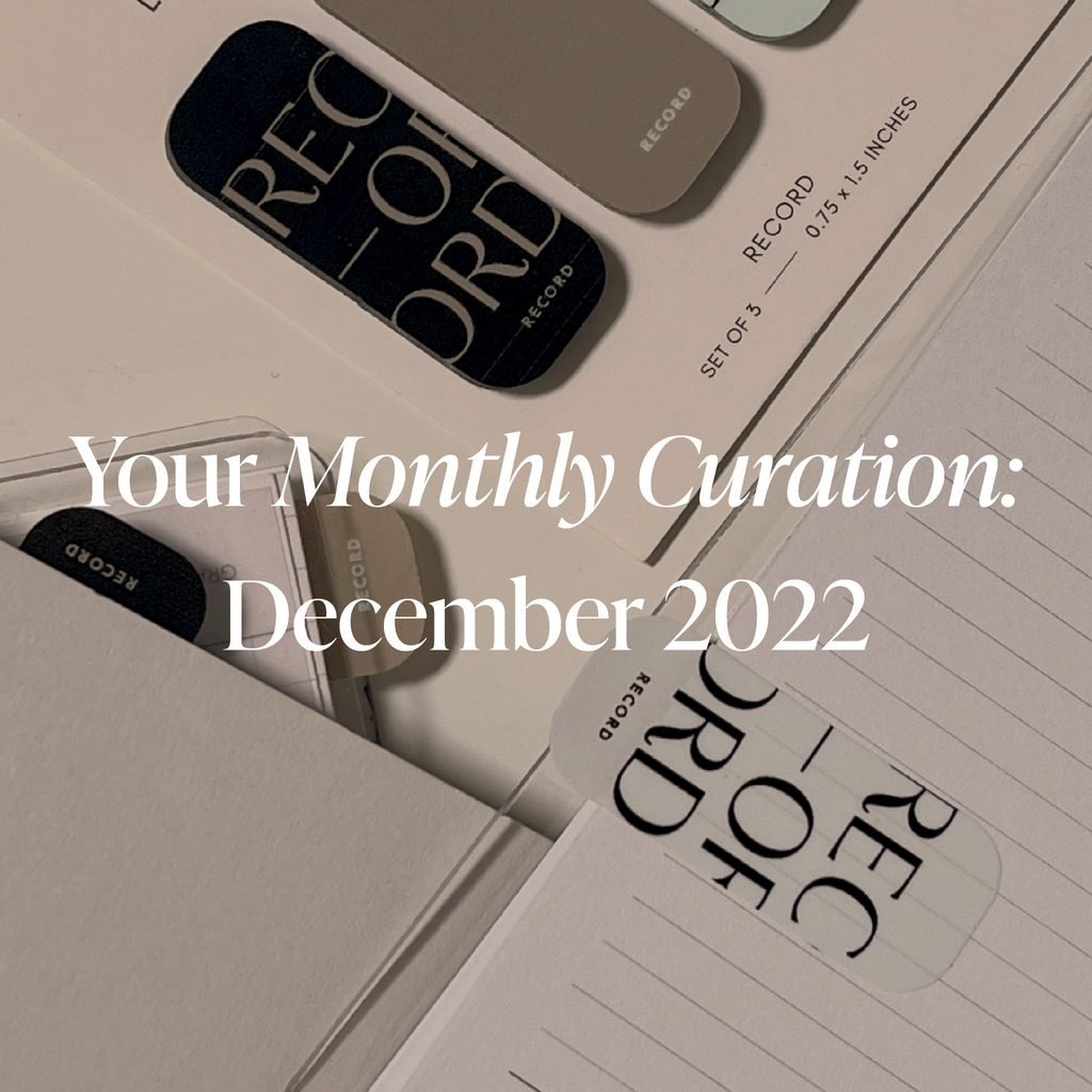 Your Monthly Curation | December 2022