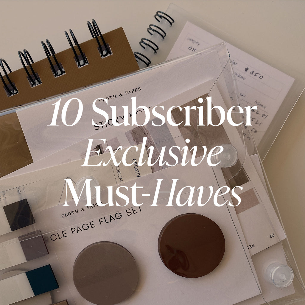 10 Subscriber Exclusive Must-Haves