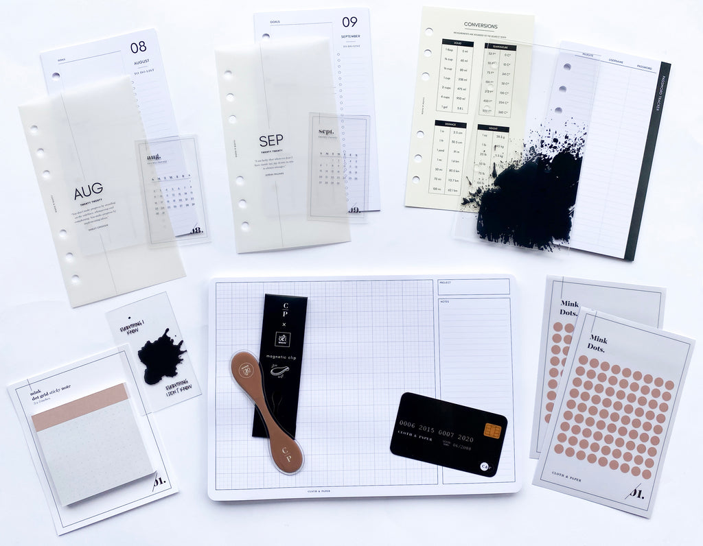 July 2020 | Cloth & Paper Planning + Stationery Unboxing