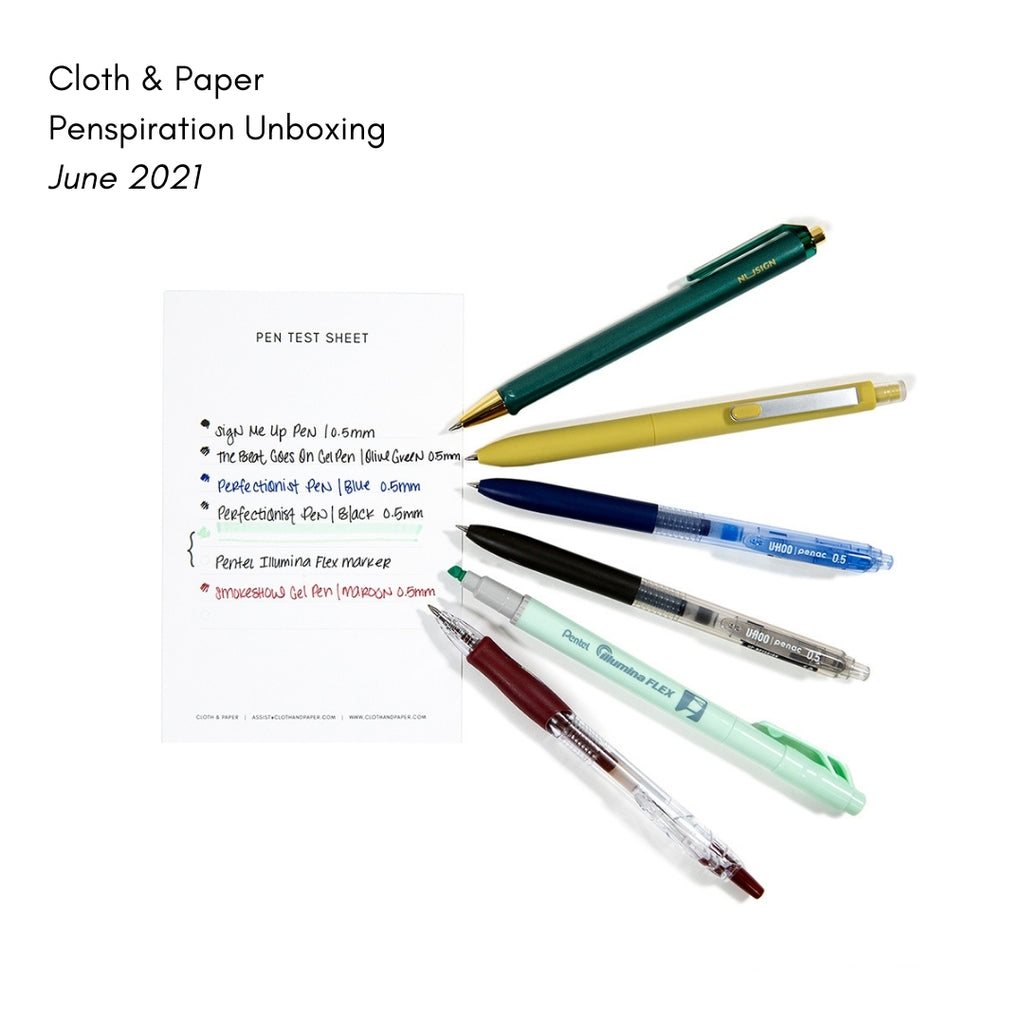 June 2021 | Cloth & Paper Penspiration Unboxing