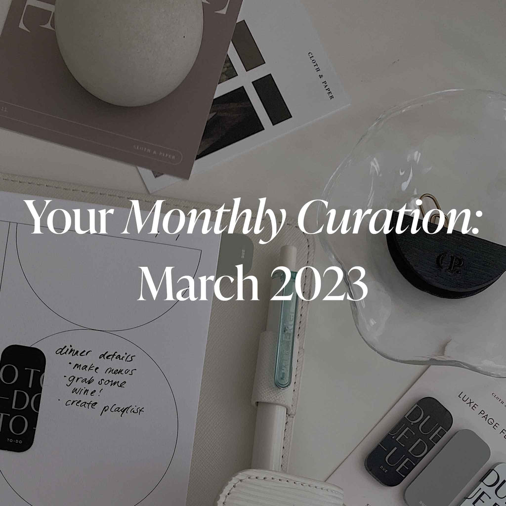 Your Monthly Curation | March 2023
