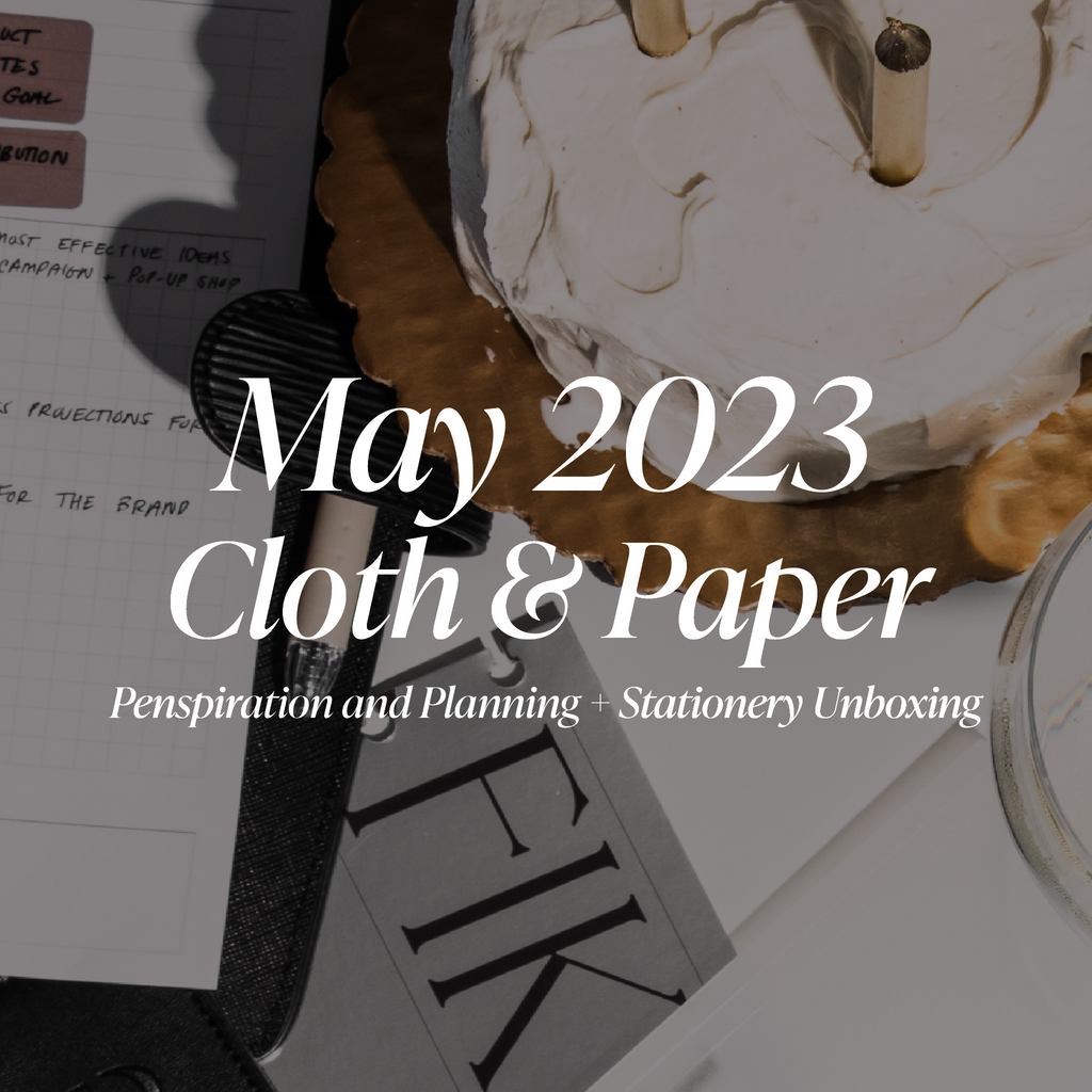 May 2023 Penspiration and Planning + Stationery Unboxing Blog