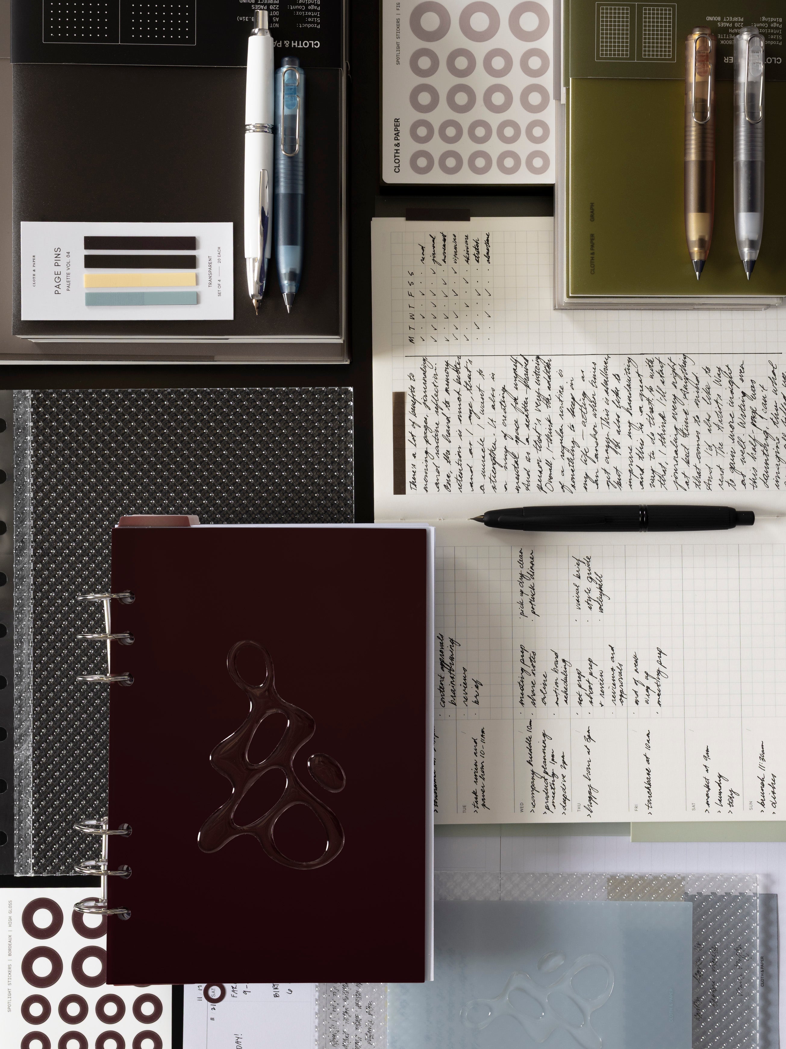 Assortment of Cloth & Paper products from The Concept Collection