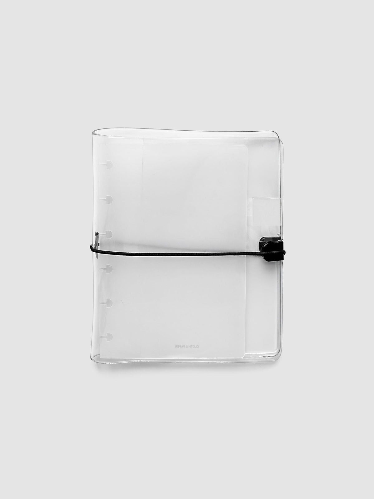 Transparent Vinyl Covers for Planners & Notebooks | Cloth & Paper