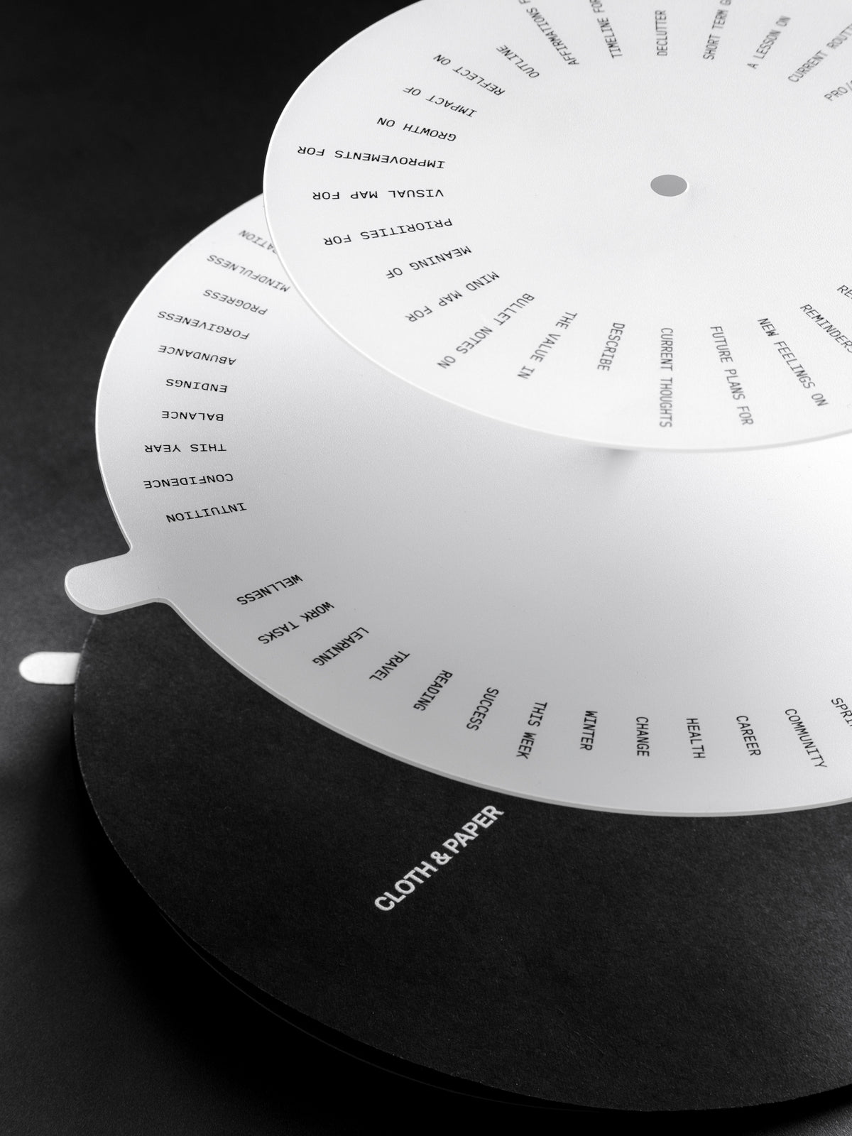 Proopit Paper Planner Prompt Generator, 25,000 Combinations | Cloth & Paper