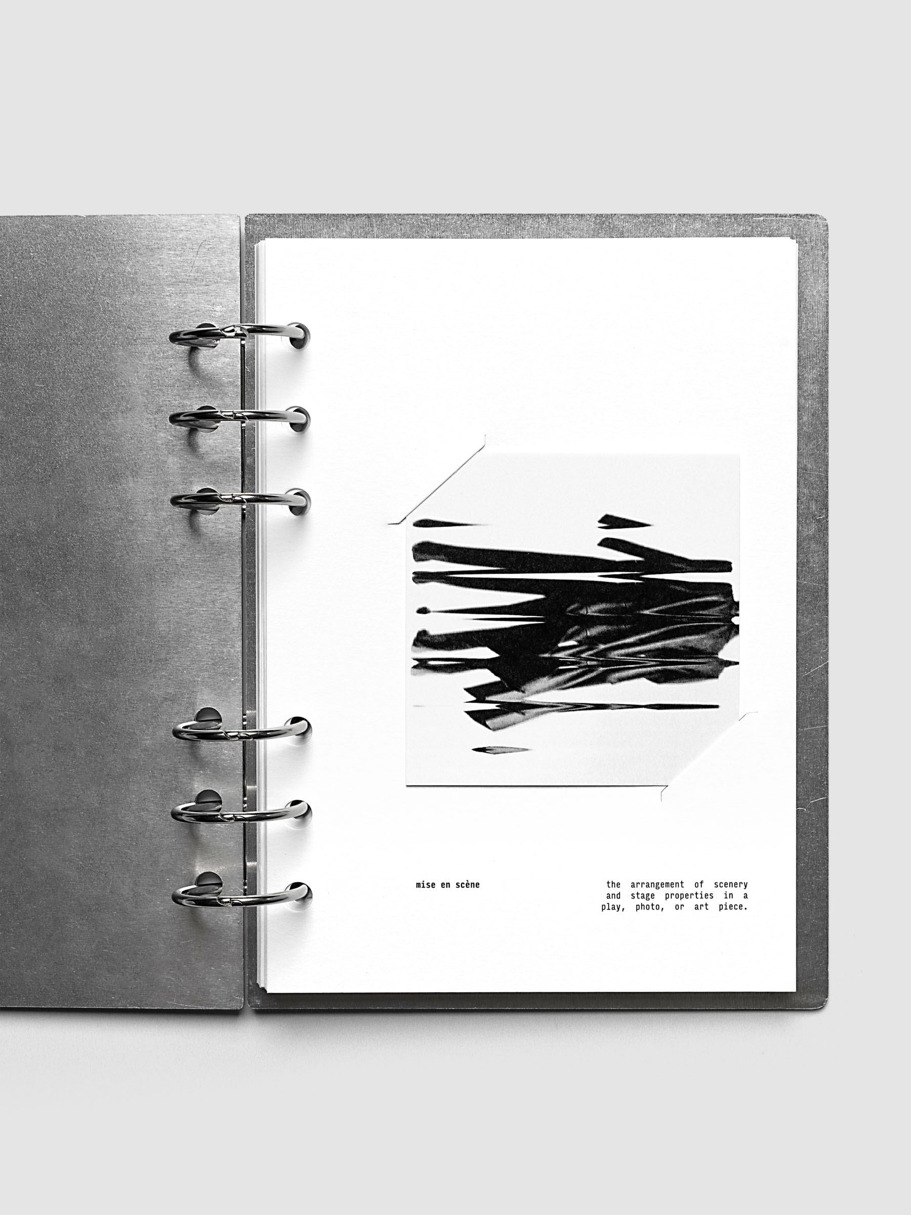 Mise En Scene Dashboard inside the silver clad covers on a light gray background in the Personal Wide size. 