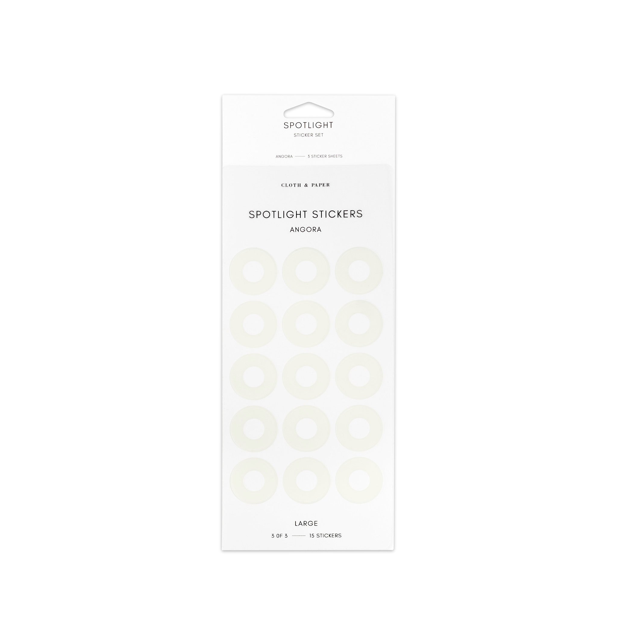 Spotlight Planner Stickers Stickers | Cloth & Paper – CLOTH & PAPER