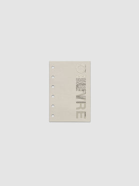 Oeuvre Planner Dashboard in Pocket 6-Ring Punch size