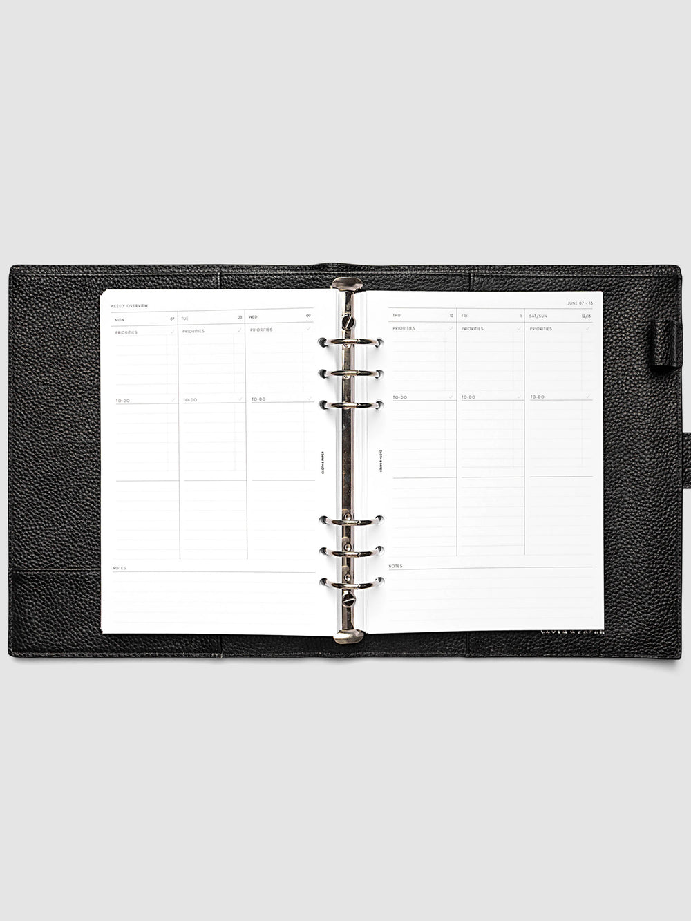 2027 Weekly Task Planner Inserts, Monday Start | Cloth & Paper