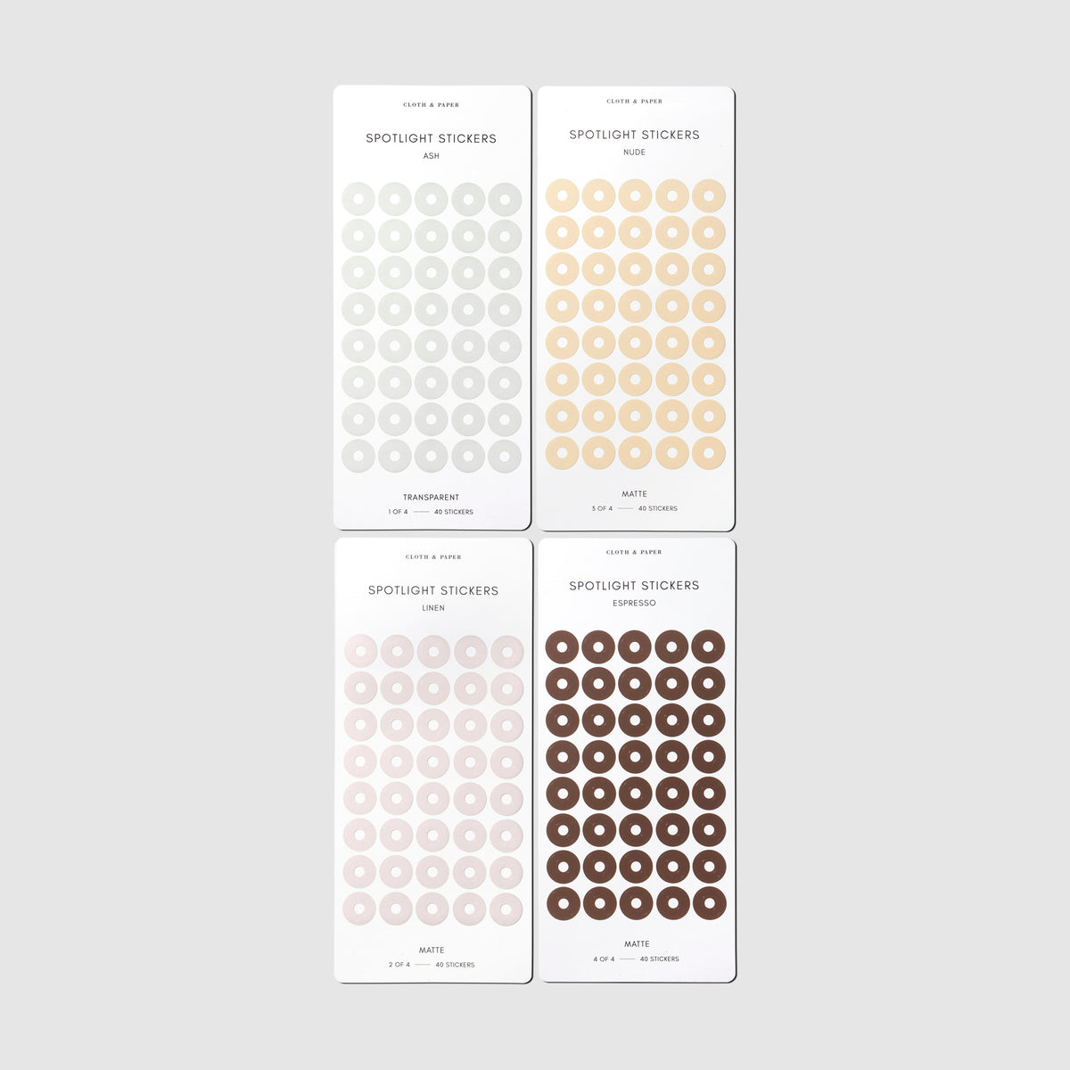 Spotlight Planner Stickers Stickers | Small | Cloth & Paper – CLOTH & PAPER