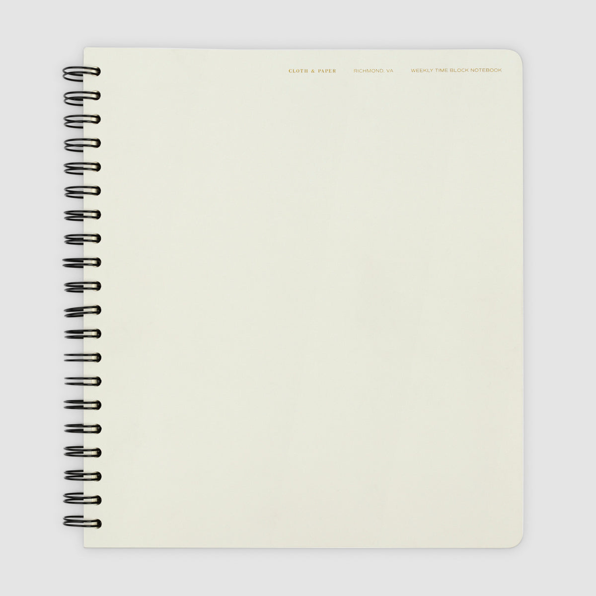 Time Block Notebook | Cloth & Paper – CLOTH & PAPER