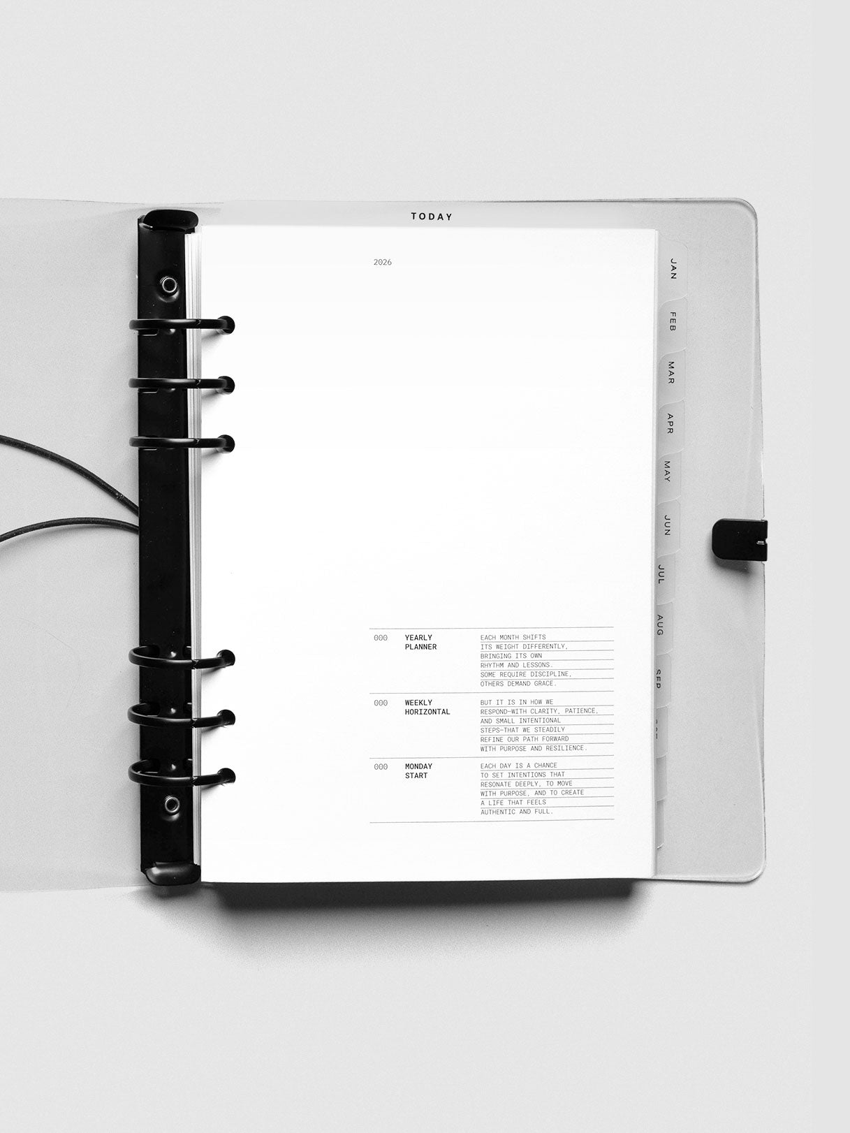 2026 Planner Bundle | Horizontal Weekly | Monday Start