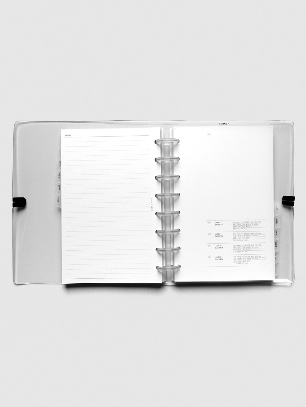 2026 Planner Bundle | Horizontal Weekly | Monday Start | Cloth & Paper