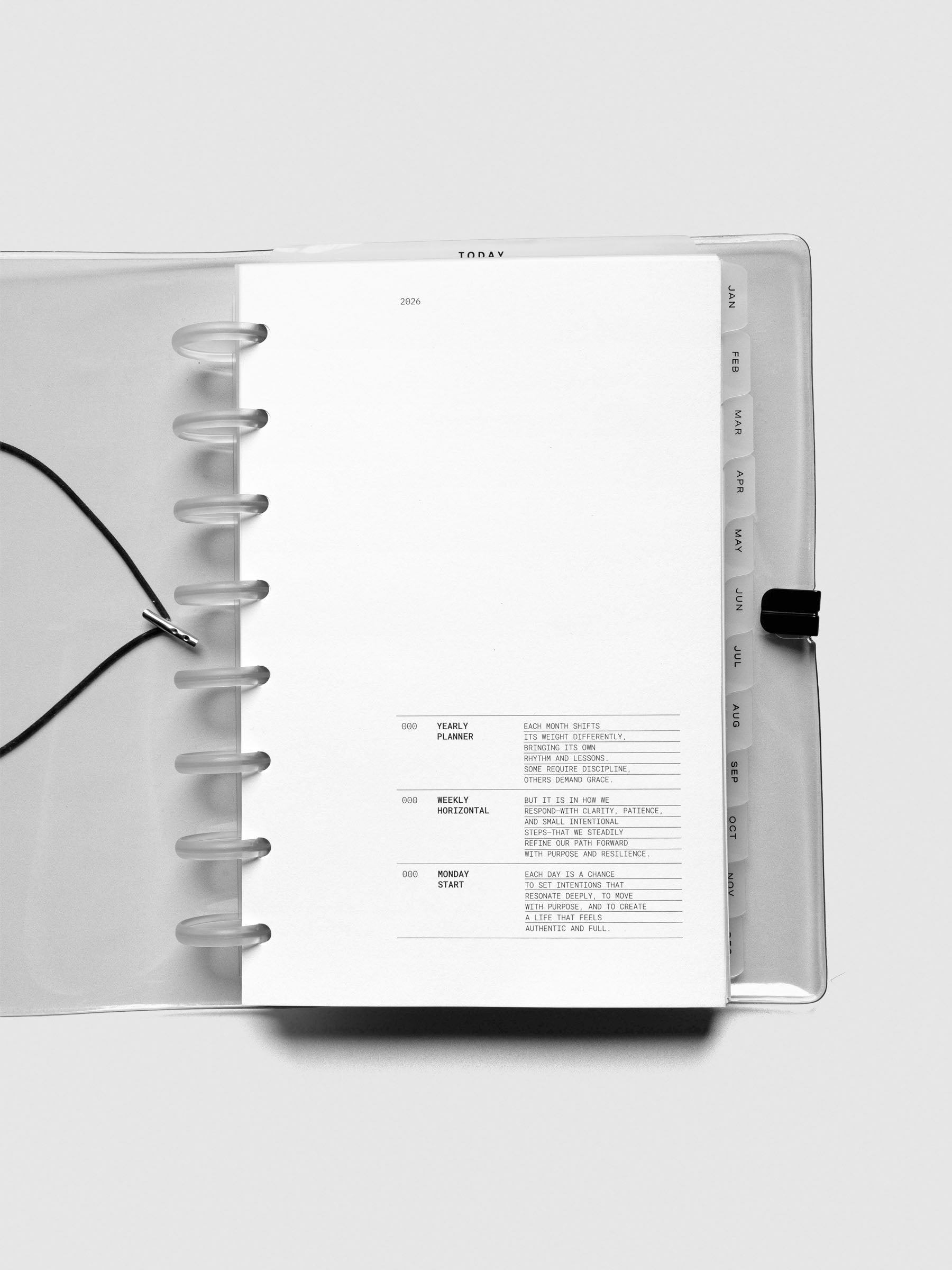 2026 Planner Bundle | Horizontal Weekly | Monday Start