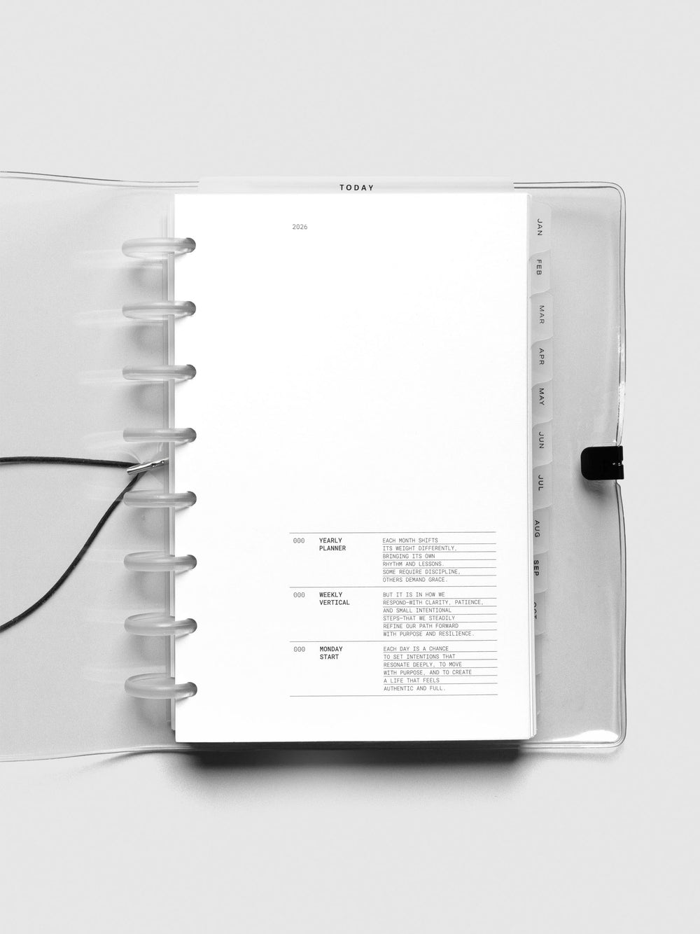 2026 Planner Bundle | Vertical Weekly | Monday Start | Cloth & Paper