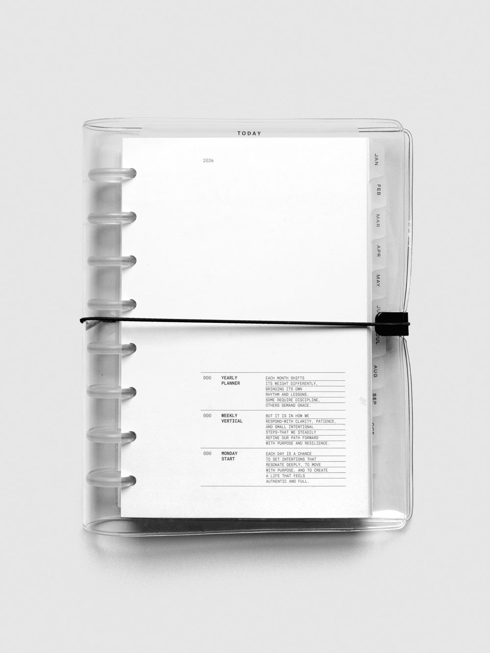 2026 Planner Bundle | Vertical Weekly | Monday Start | Cloth & Paper