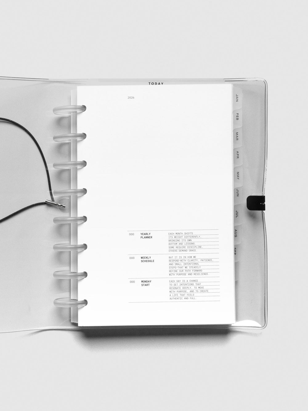 2026 Planner Bundle | Weekly Schedule | Monday Start | Cloth & Paper