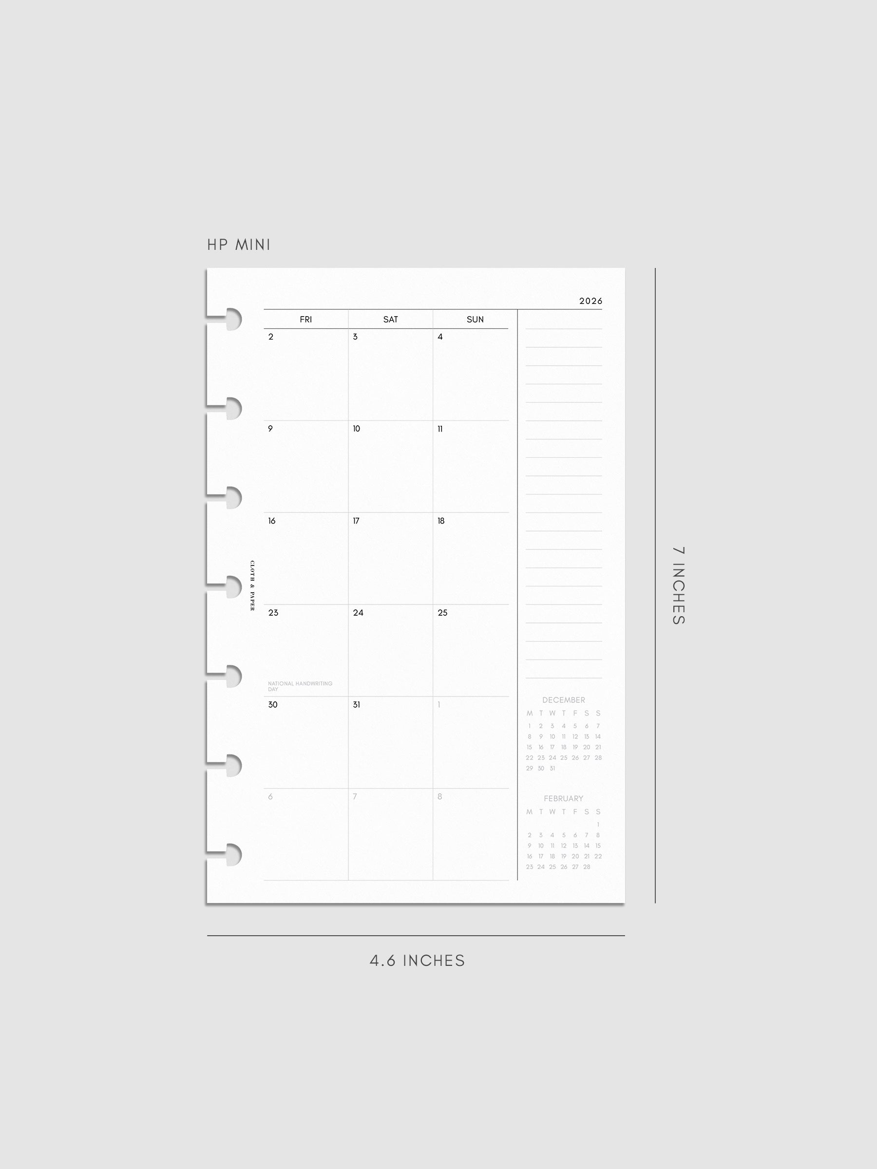 Digital mockup of insert in HP Mini.