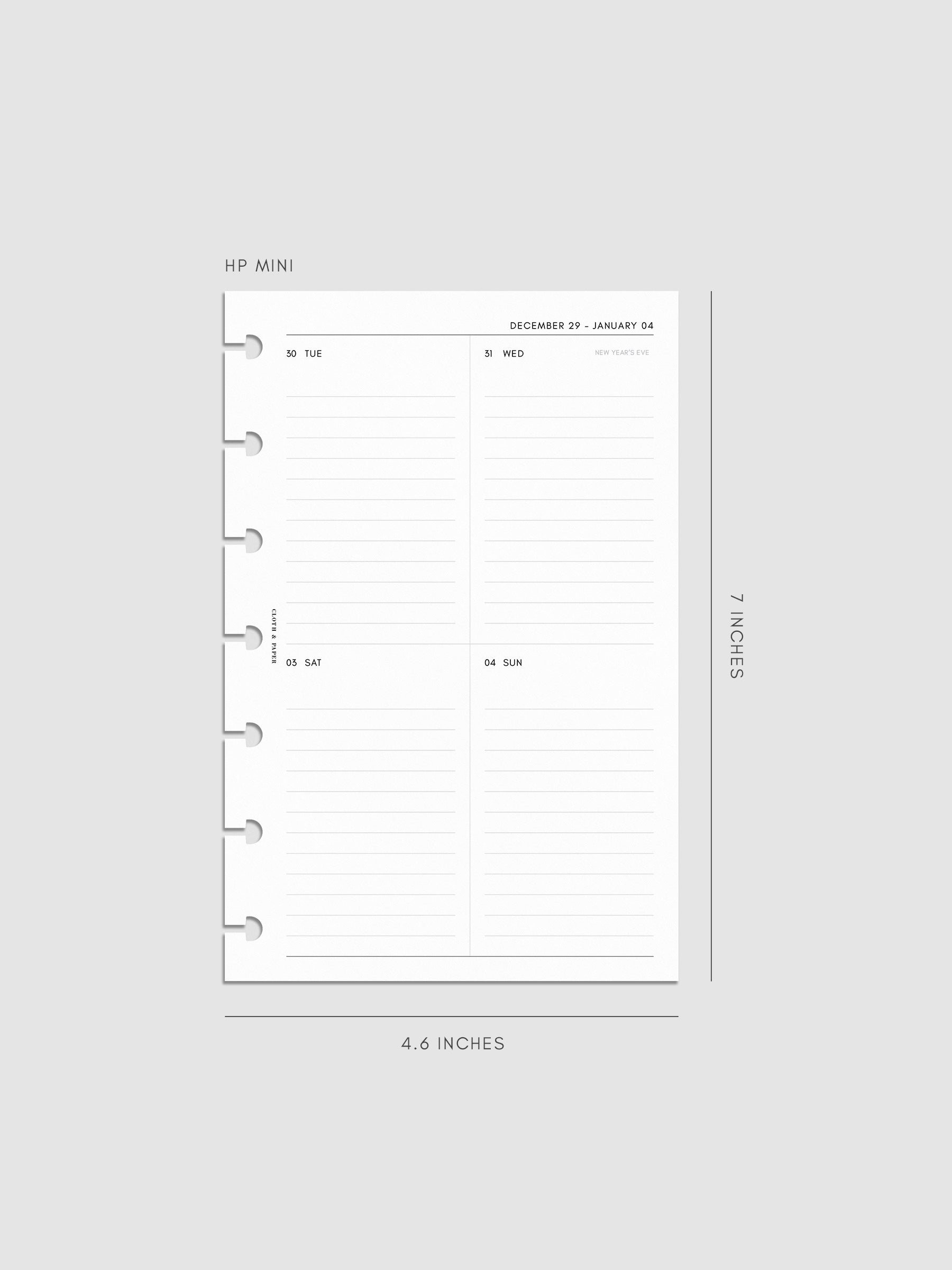 Digital mockup of insert in HP Mini.