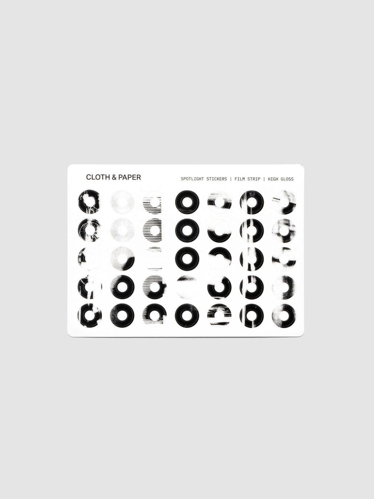 Spotlight Stickers | High Gloss Planner Stickers | Cloth & Paper