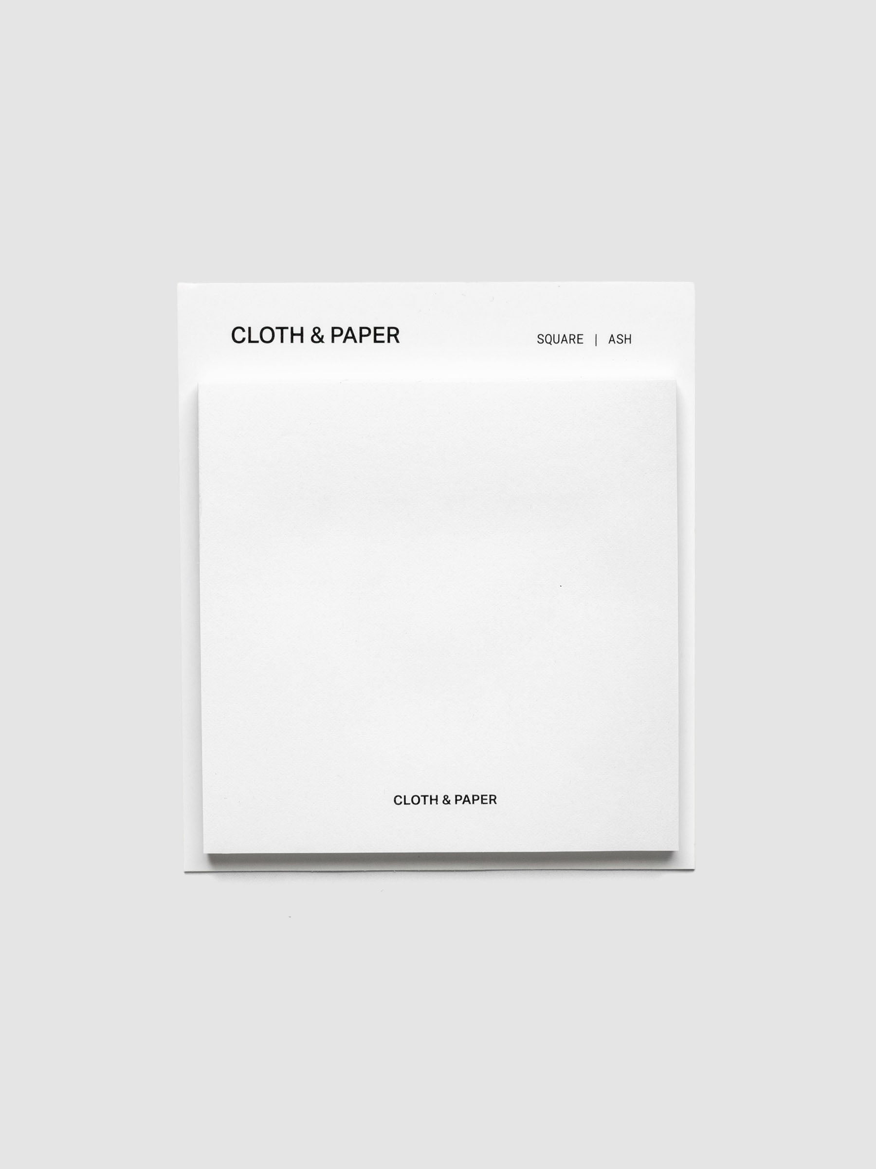 Sticky note set displayed against a neutral background. Color shown is ash.