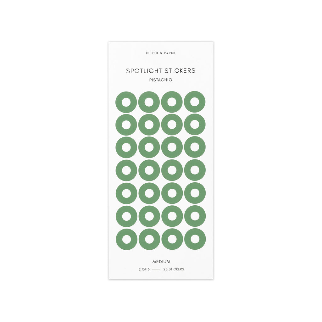 Spotlight Planner Stickers Stickers | Cloth & Paper – CLOTH & PAPER
